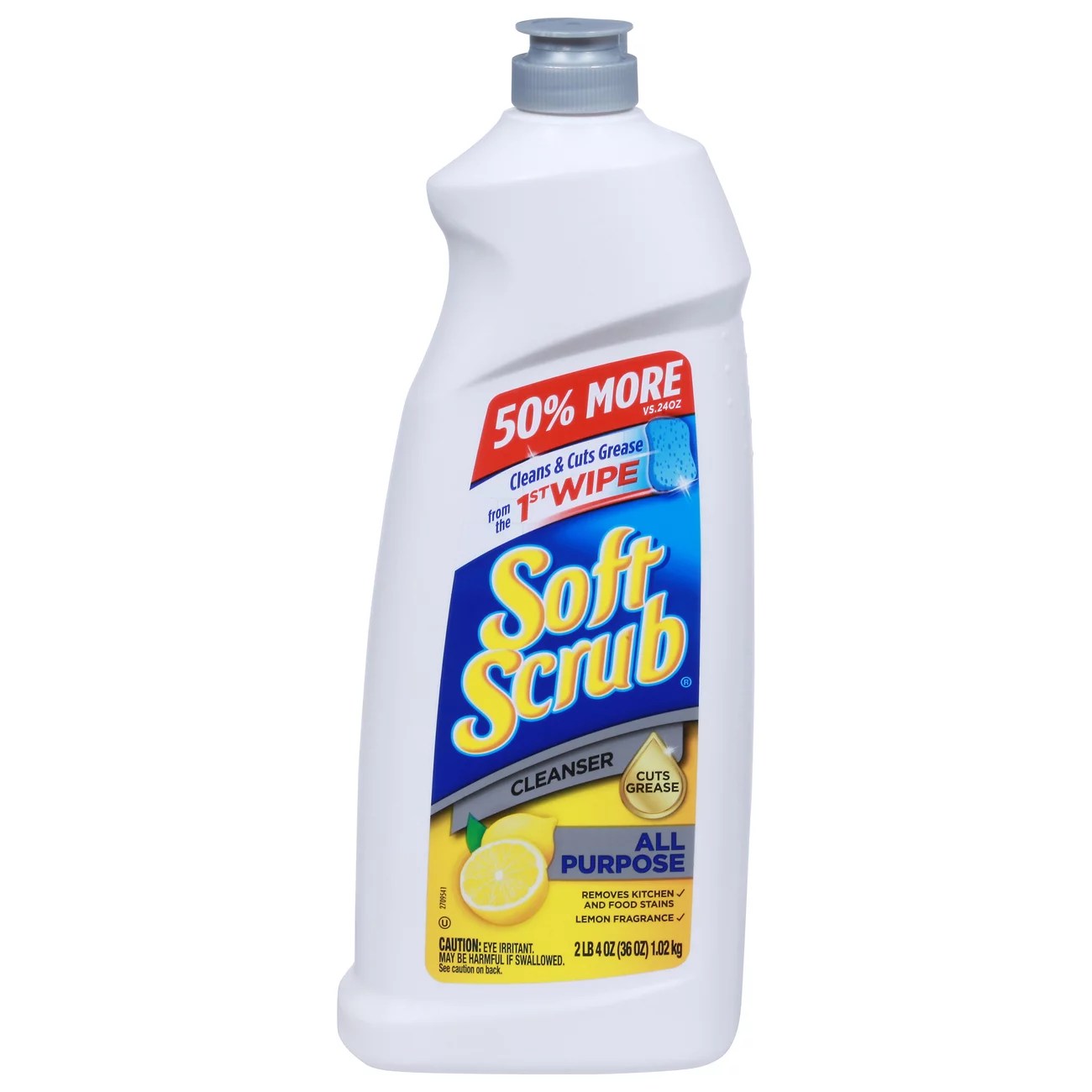 Soft Scrub Lemon Scent All Purpose Cleanser Shop Cleaners at HEB