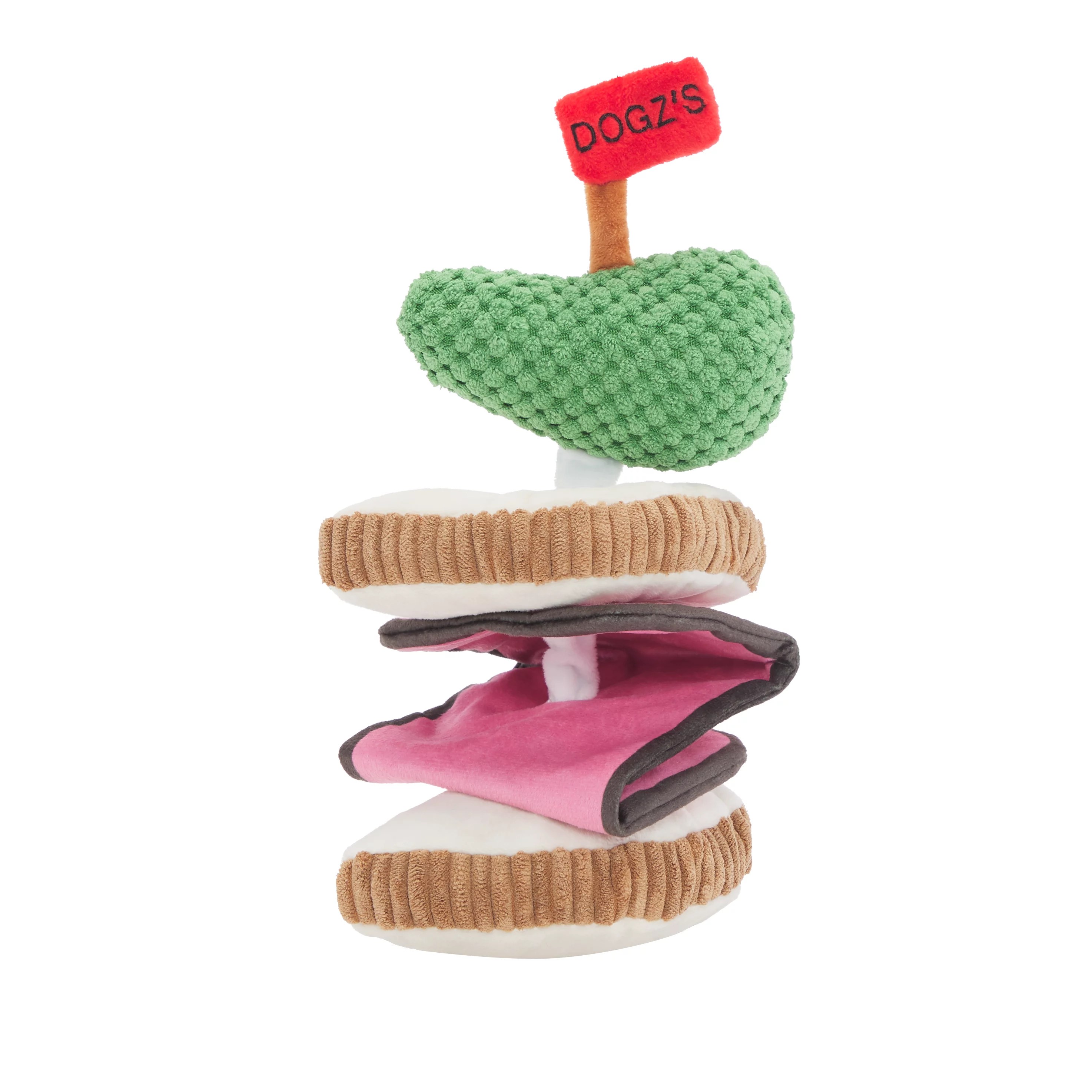 Bark Rudy's Reuben Sandwich Dog Toy Shop Dogs at HEB