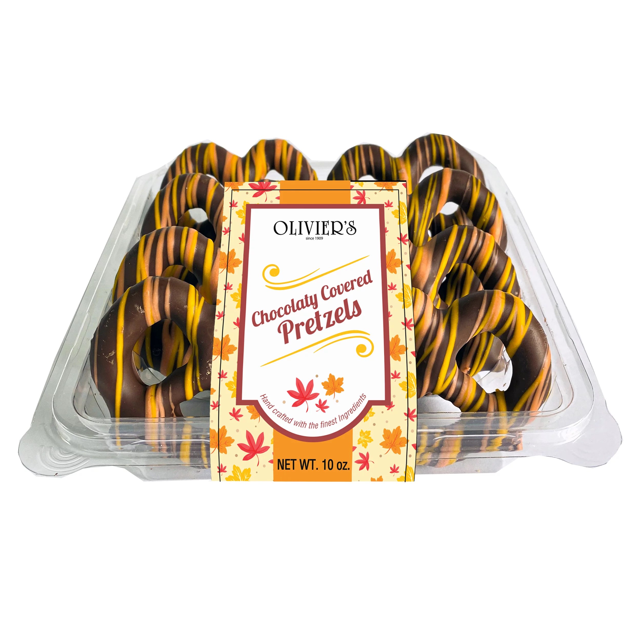 Olivier's Candies Harvest Chocolate Twisted Pretzels Shop Snacks