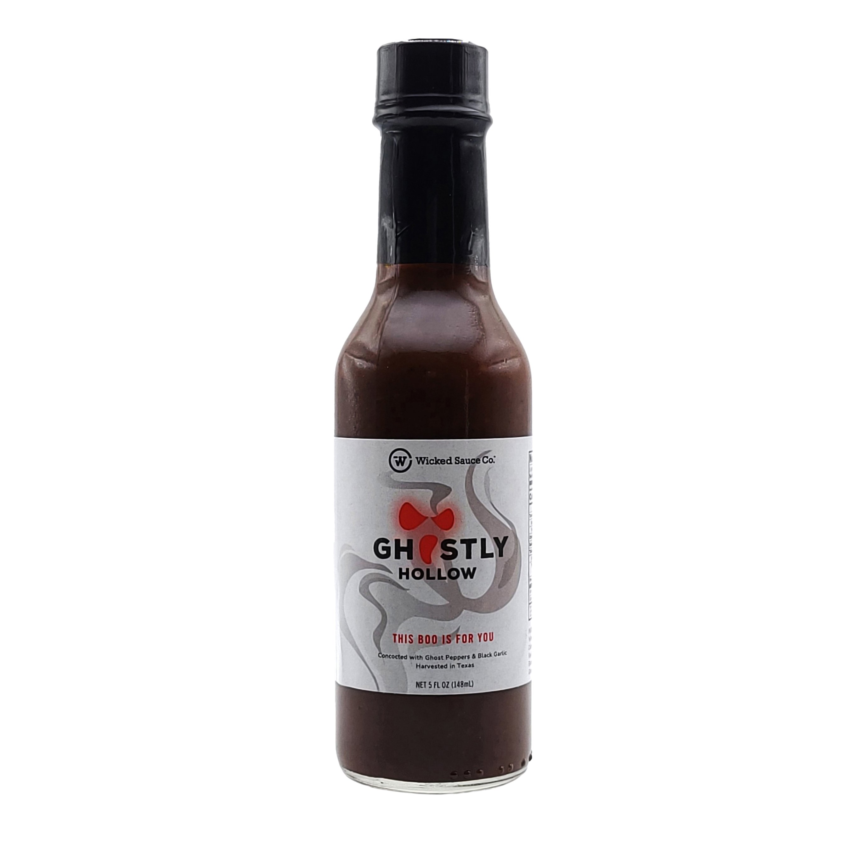Wicked Sauce Co. Ghostly Hollow Ghost Pepper with Black Garlic Shop