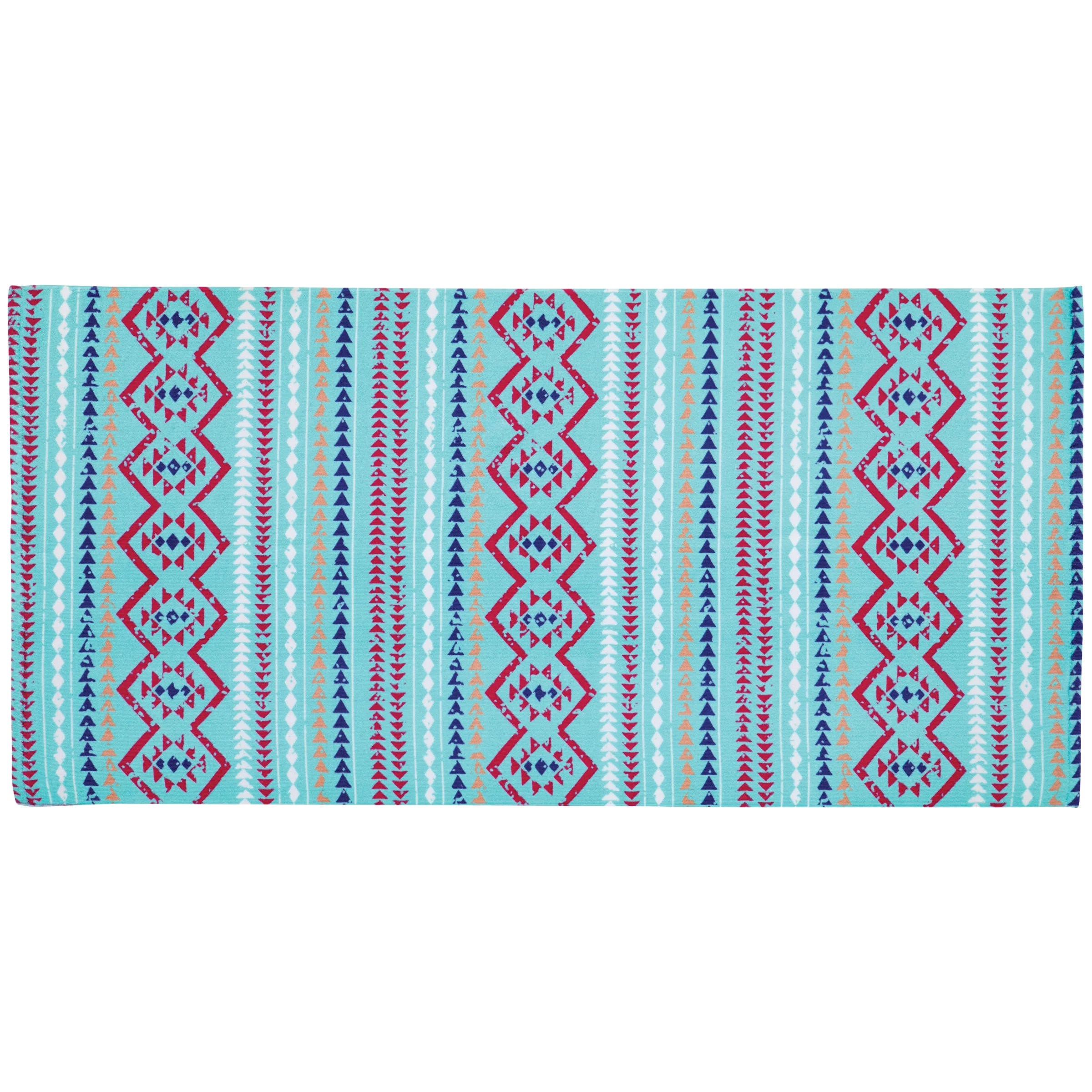 Destination Holiday Summer Zig Zags Beach Towel Shop Towels