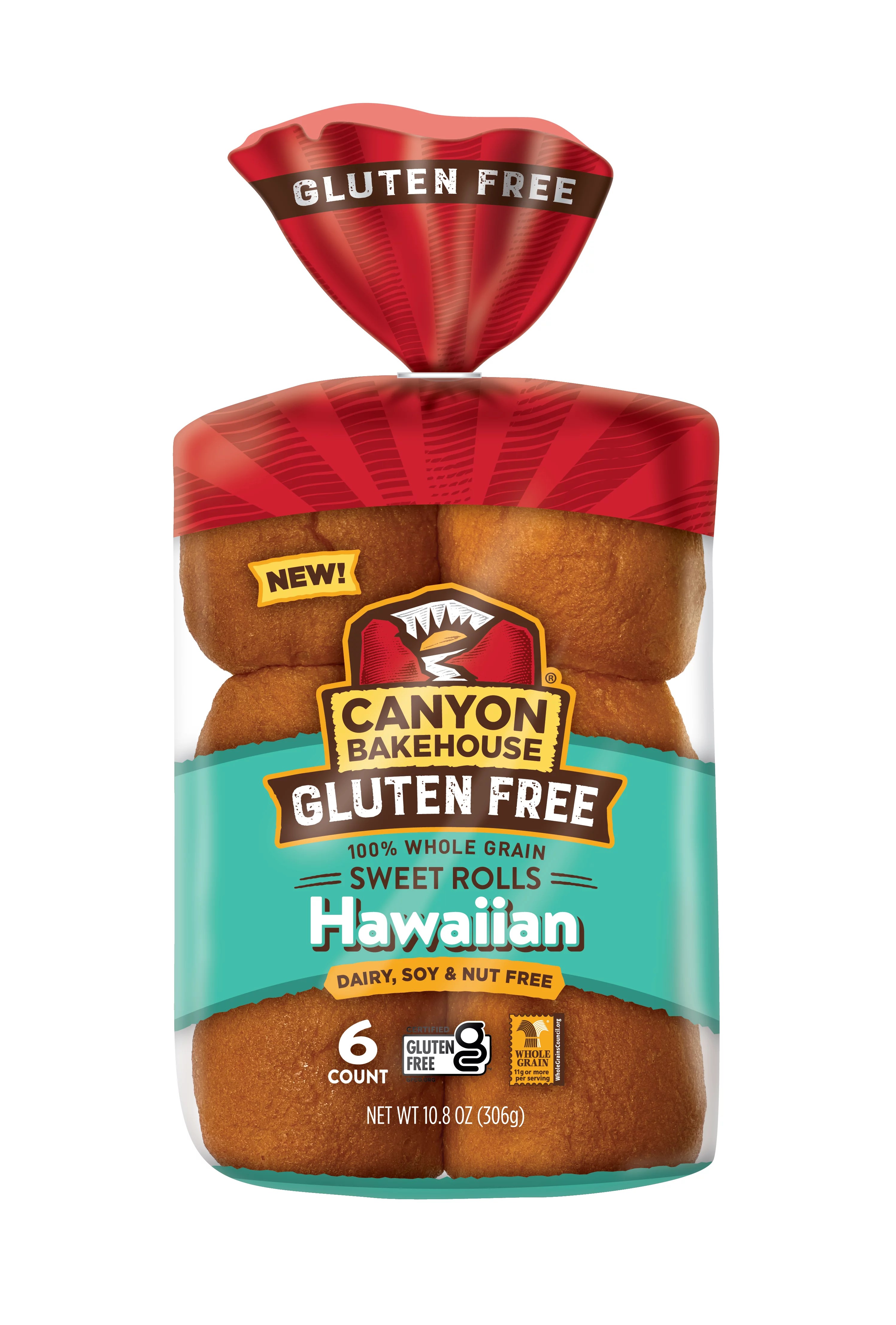 Canyon Bakehouse Gluten Free Hawaiian Sweet Rolls Shop Bread & Baked