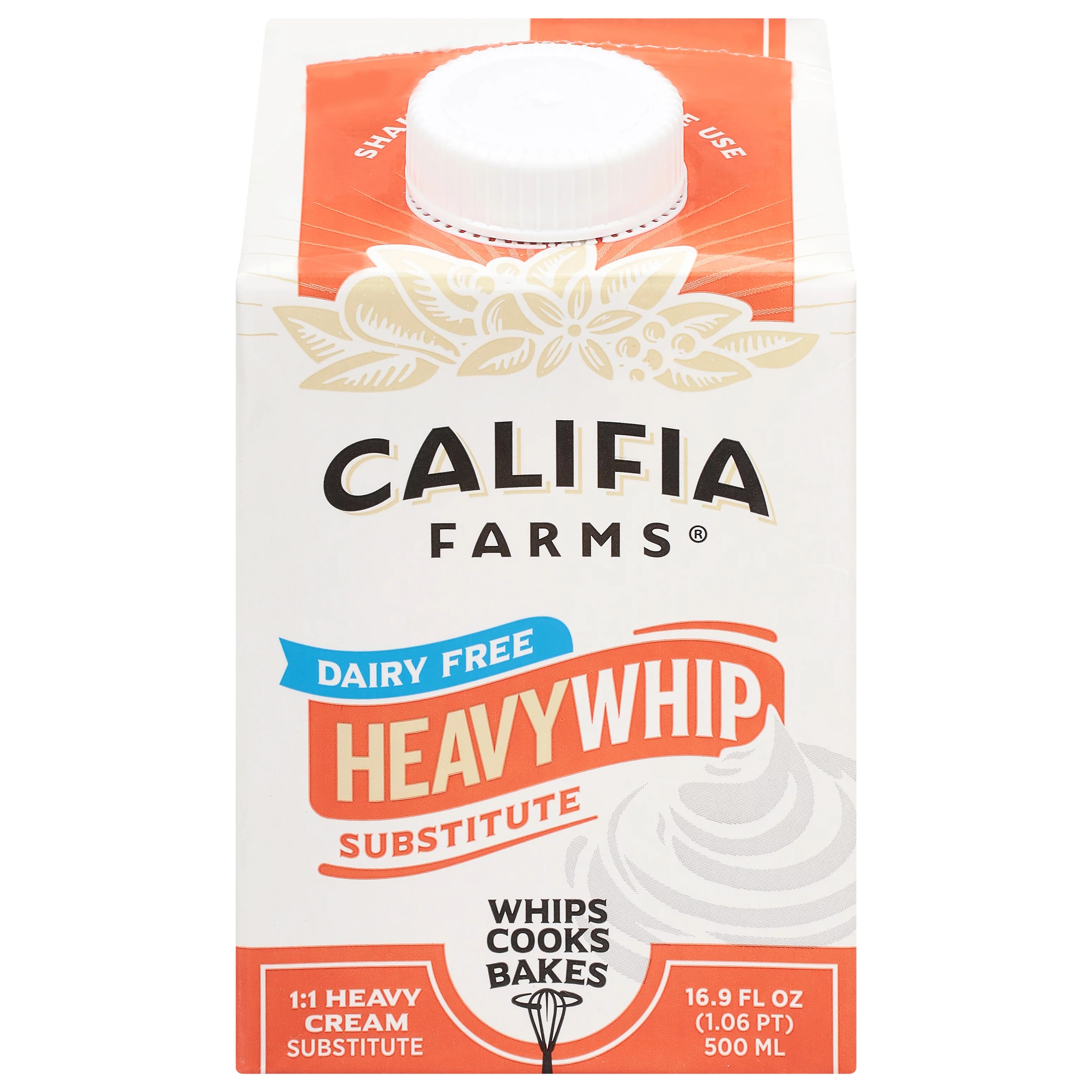 Califia Farms Dairy Free Heavy Whip Substitute Shop Cream at HEB