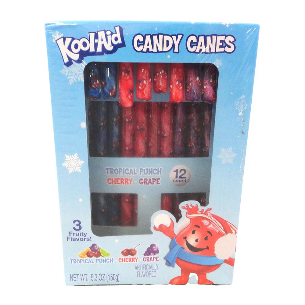 KoolAid Assorted Flavor Candy Canes Shop Candy at HEB