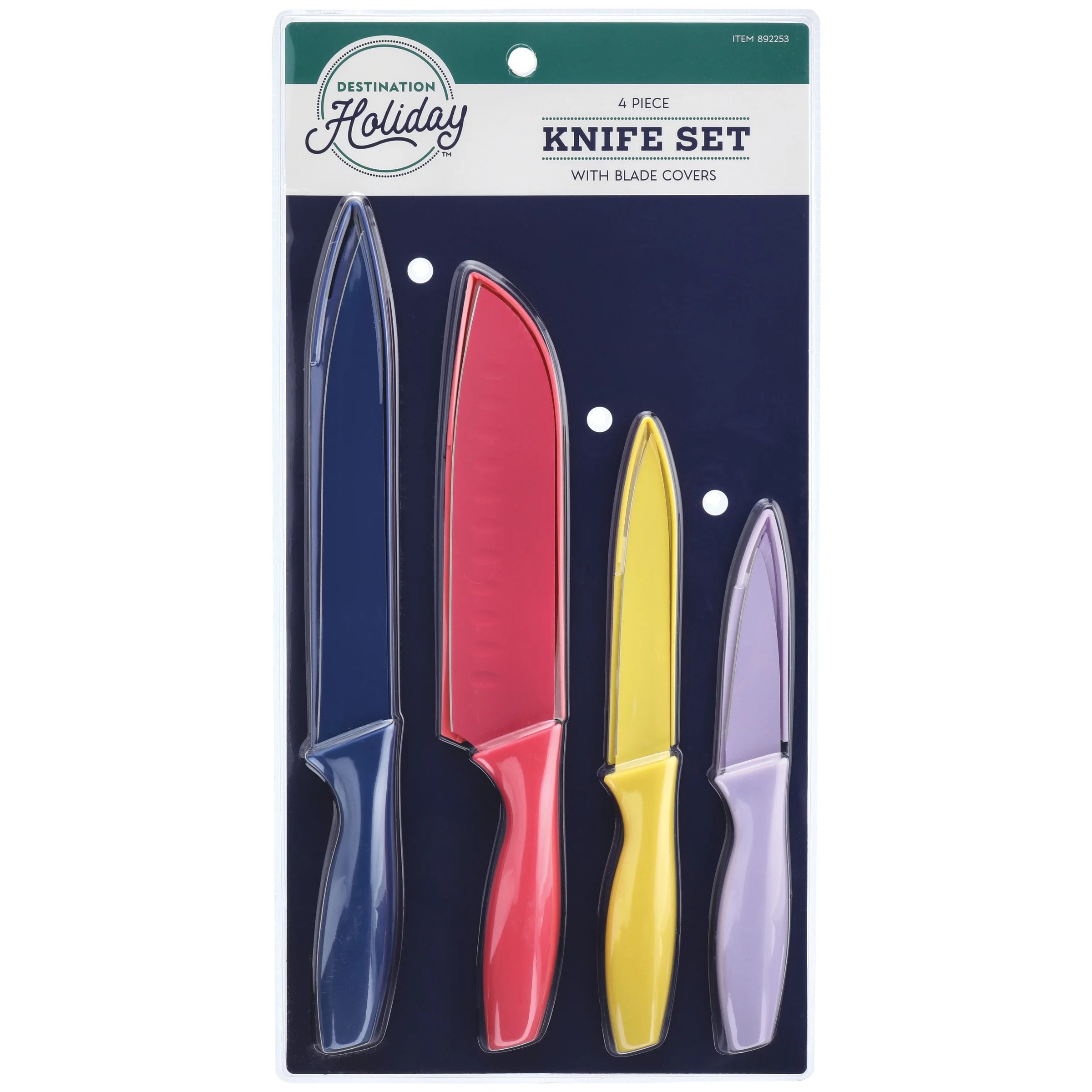 Destination Holiday Knife Set with Covers Shop Knife sets at HEB