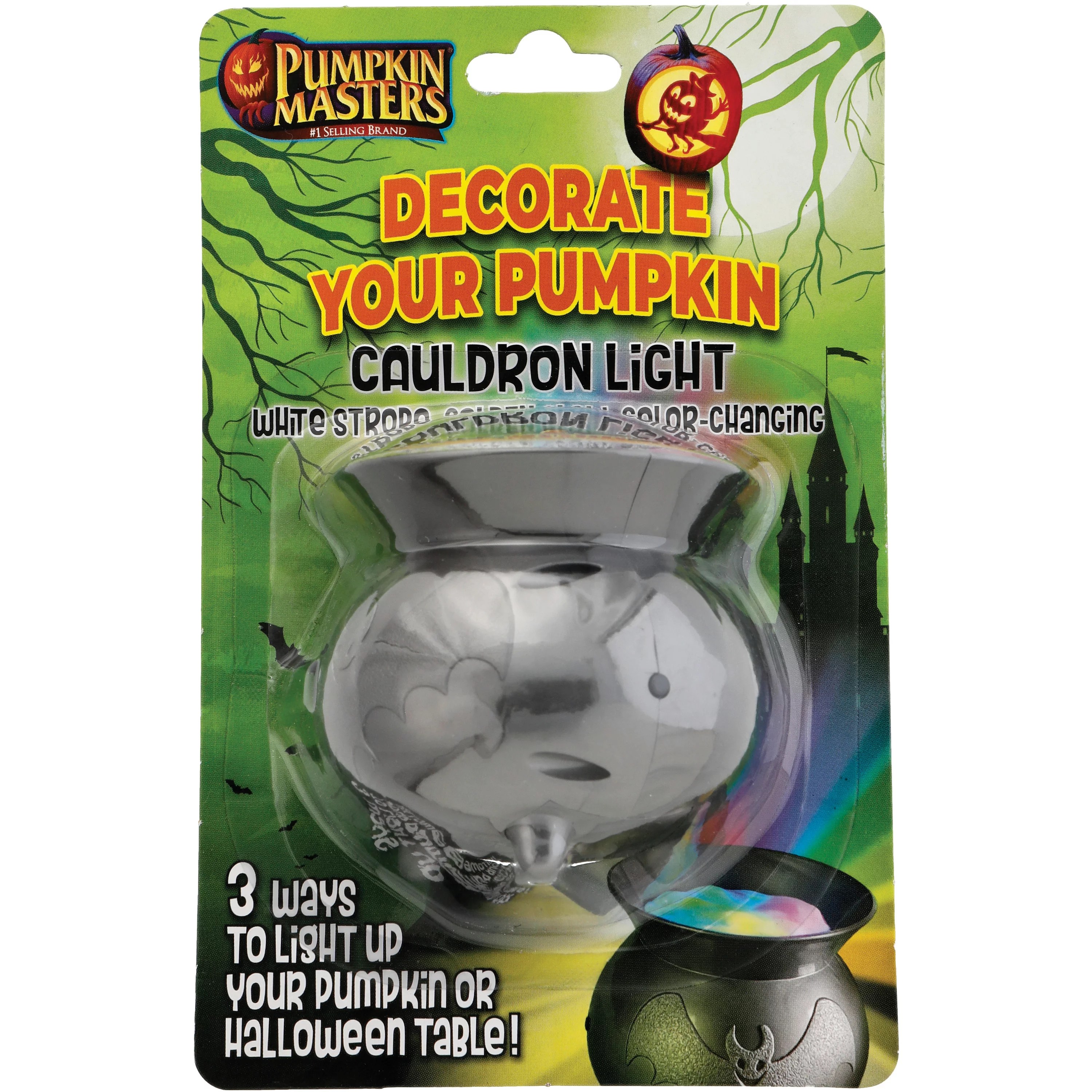 Pumpkin Masters Decorate Your Pumpkin Halloween Cauldron Light Shop