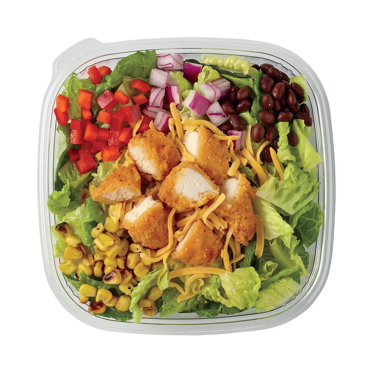 Meal Simple by HEB Southwest Chicken Entrée Salad Shop Salads at HEB