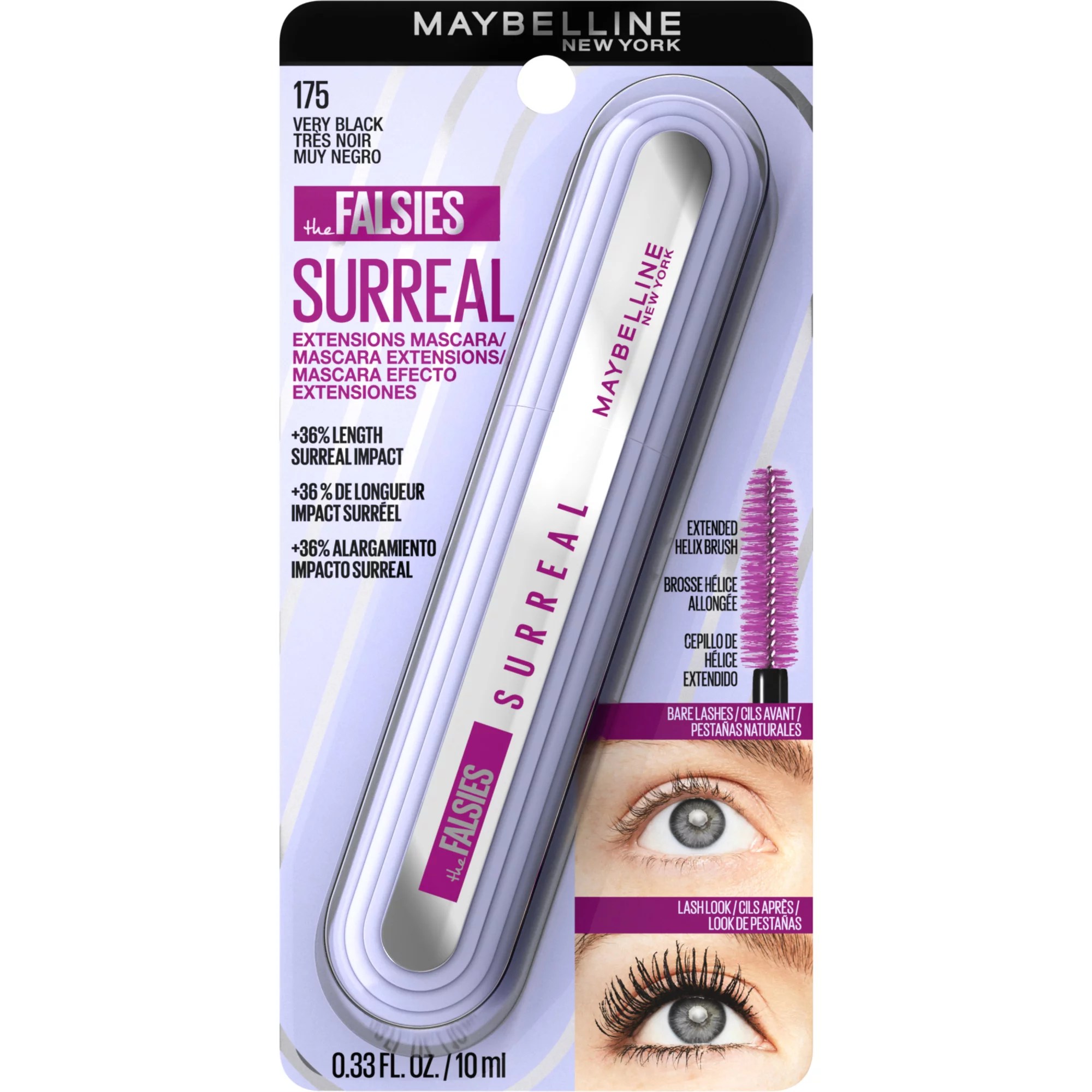 Maybelline The Falsies Surreal Mascara Very Black Shop Mascara at HEB