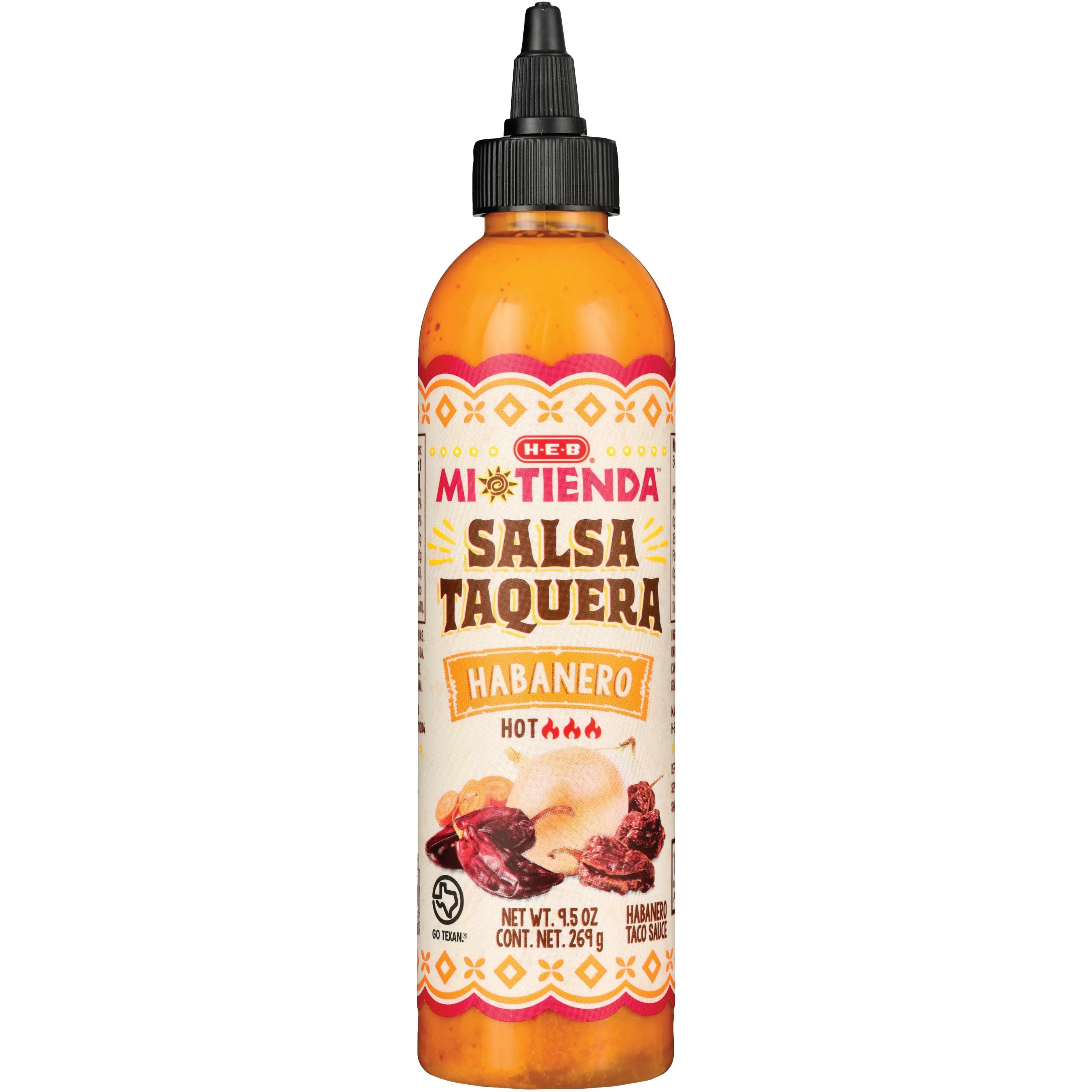 HEB Mi Tienda Salsa Taquera Habanero Shop Hot sauce at HEB
