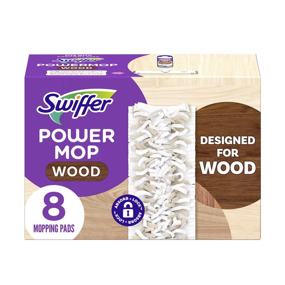 Swiffer Power Mop Pad Refills Wood Shop Mops at HEB