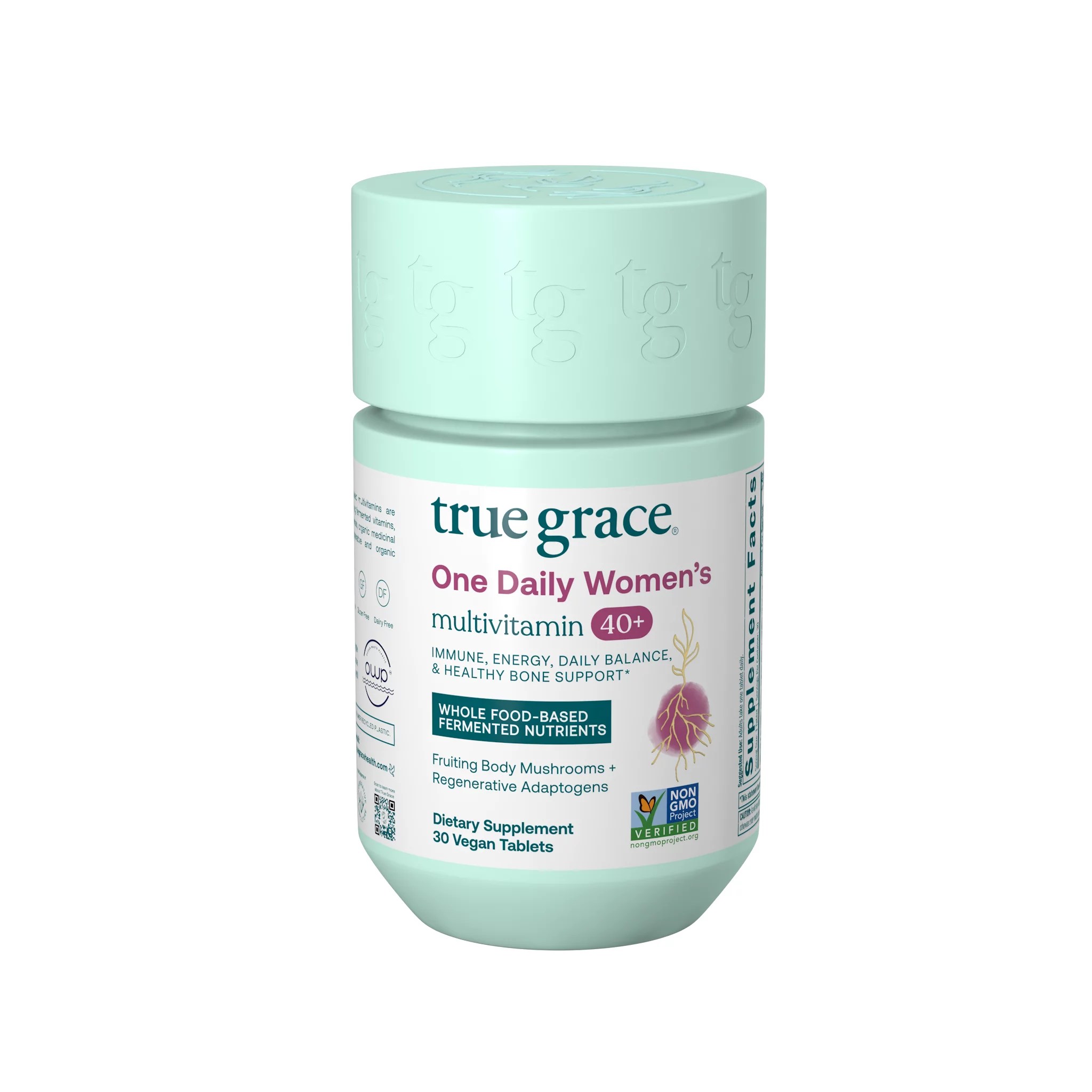 True Grace One Daily Women's Multivitamin Vegan Tablets Shop