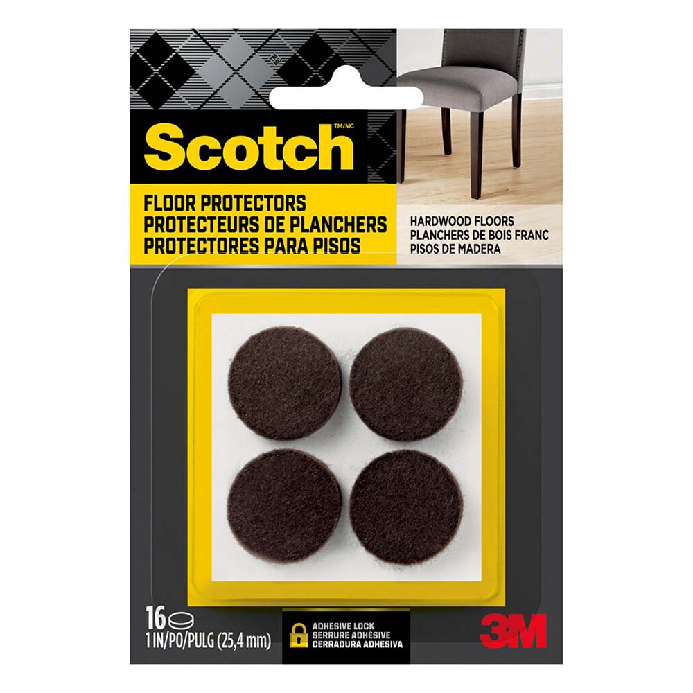 Scotch Furniture Floor Protectors Brown Shop Furniture sliders at HEB