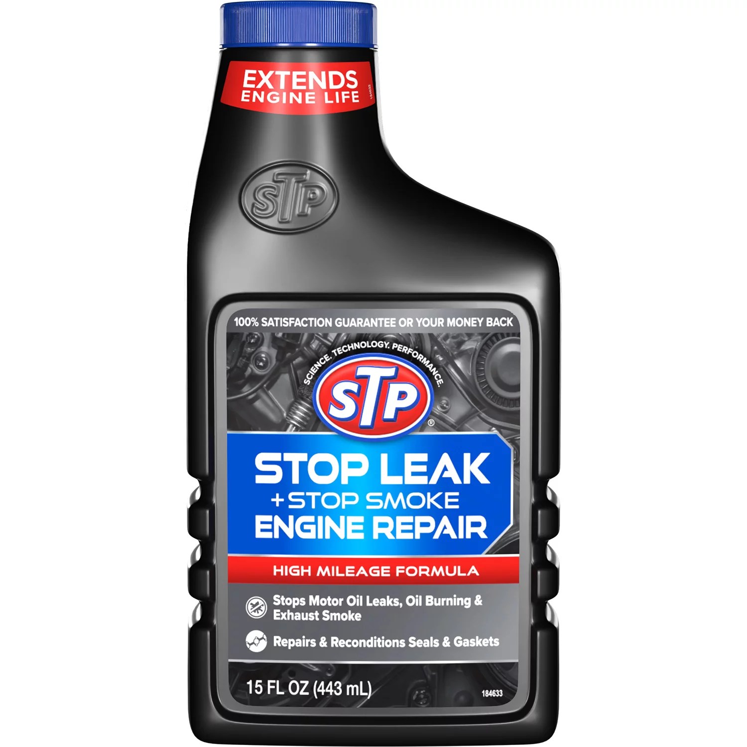 STP Stop Leak & Stop Smoke Engine Repair - Shop Motor oil & fluids at H-E-B