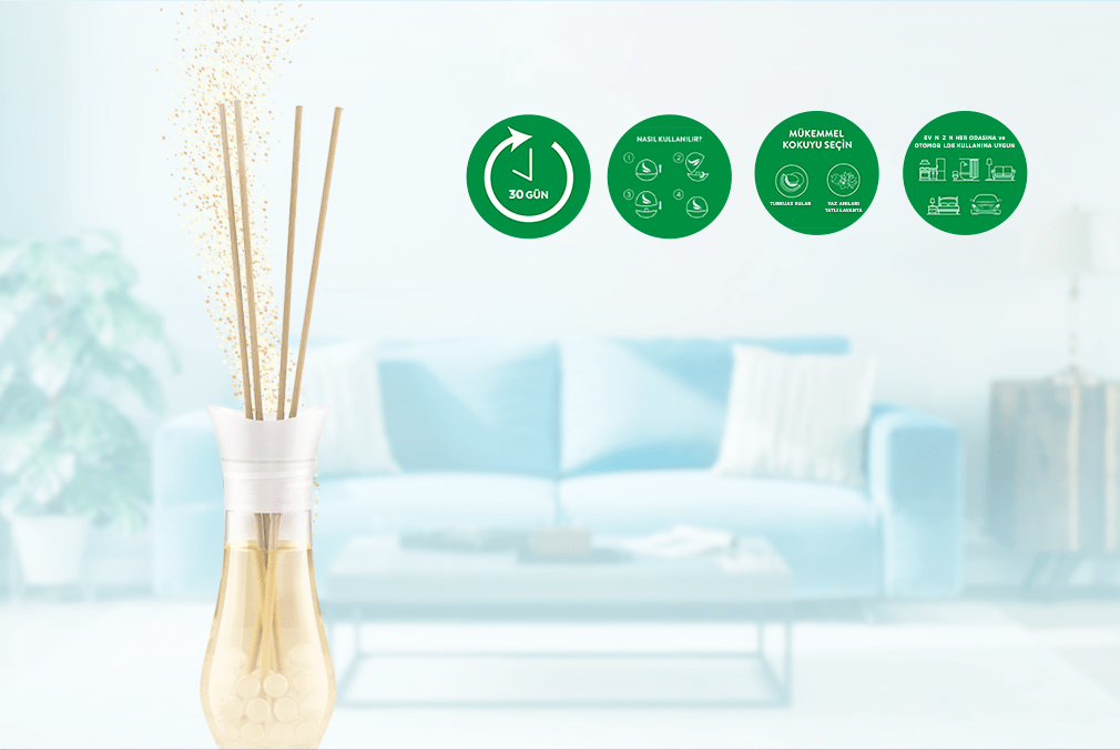 Air Wick Oda Kokusu Life Scents Kokulu Çubuklar Yaz Anıları Oda