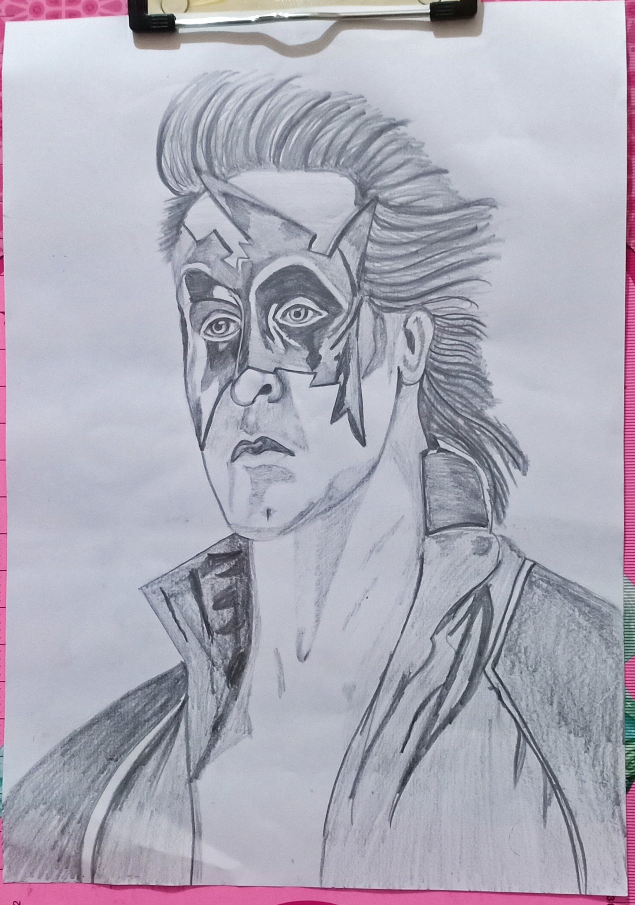 Krrish Mask Drawing