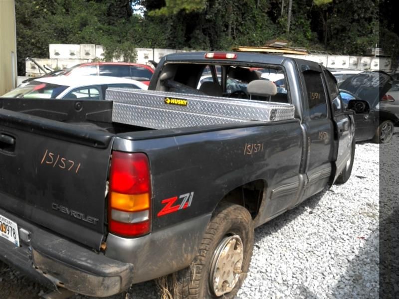 Used 2000 Chevrolet Truck Silverado 2500 Pickup Rear Body Bumper