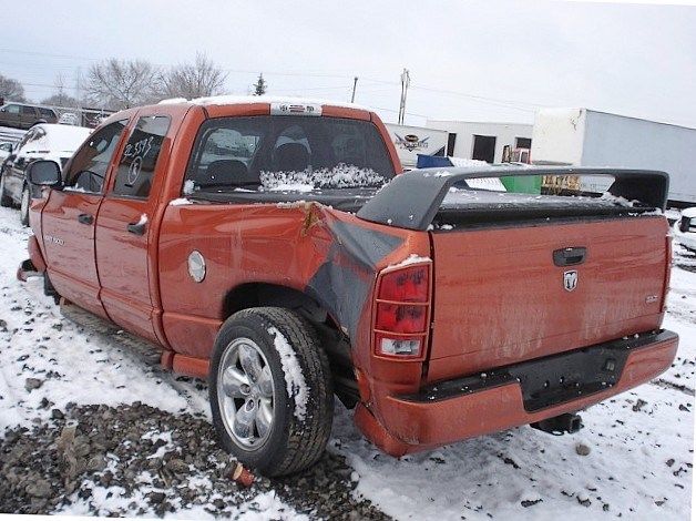 Used 2005 Dodge Ram 1500 Rear Body Bumper Assembly, Rear Step Bum