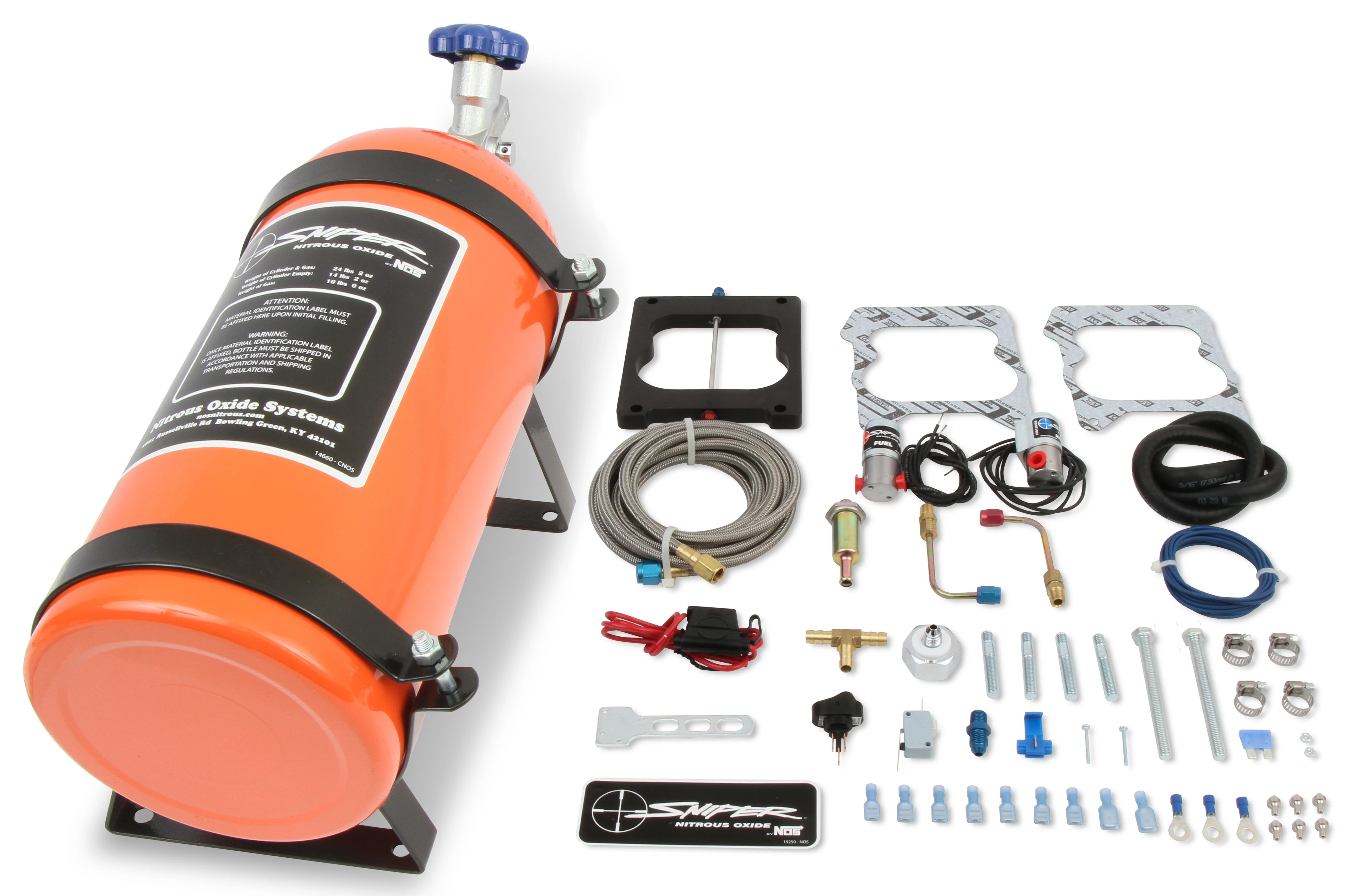 NOS 07004NOS NOS Sniper Wet Nitrous Plate Kit Quadrajet
