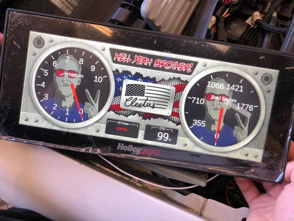 How to Load a Custom Dash Background Holley Motor Life