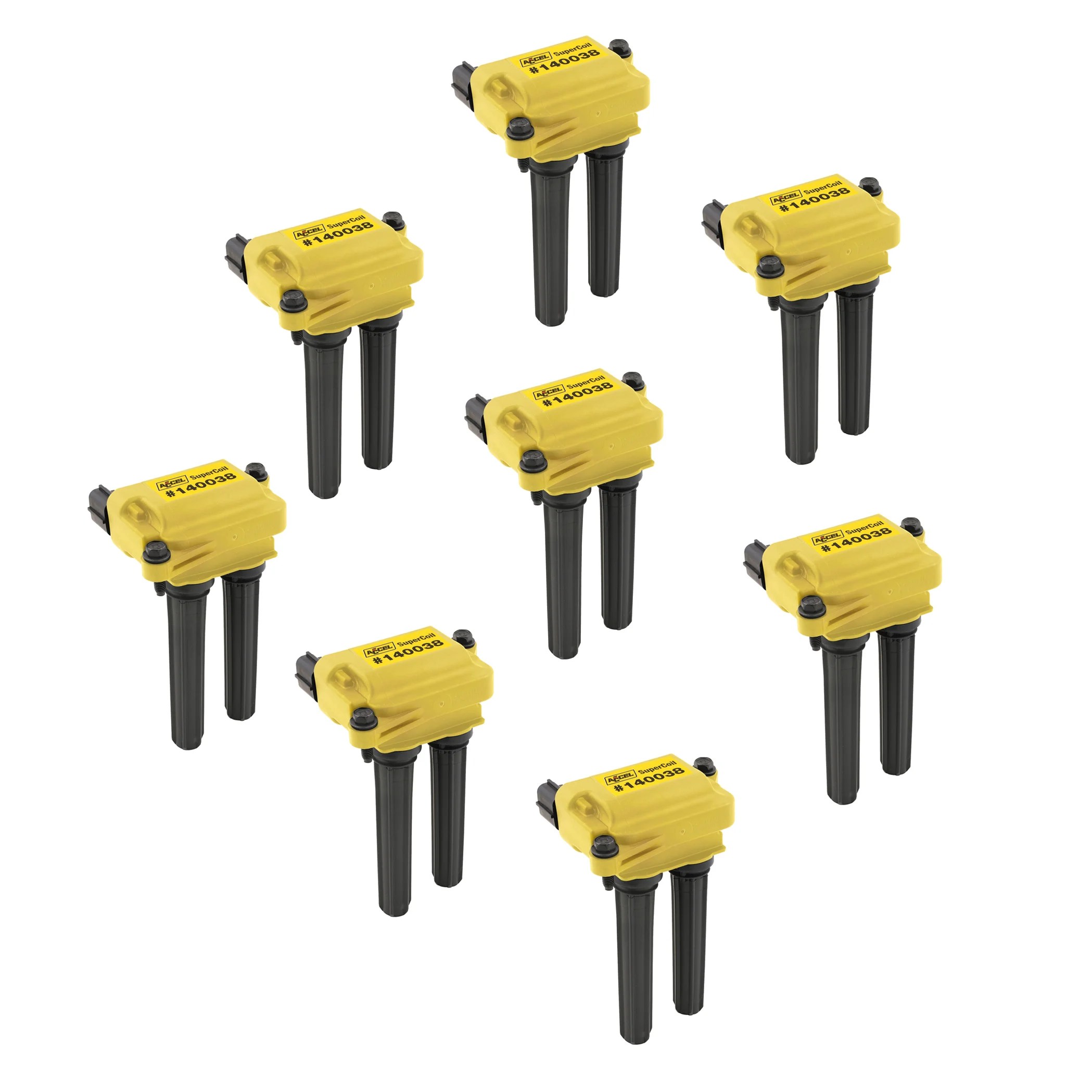 ACCEL 1400388 Ignition Coils Gen 3 Chrysler Hemi 5.7L / 6.1L / 6.4L Dual Plug 20052015