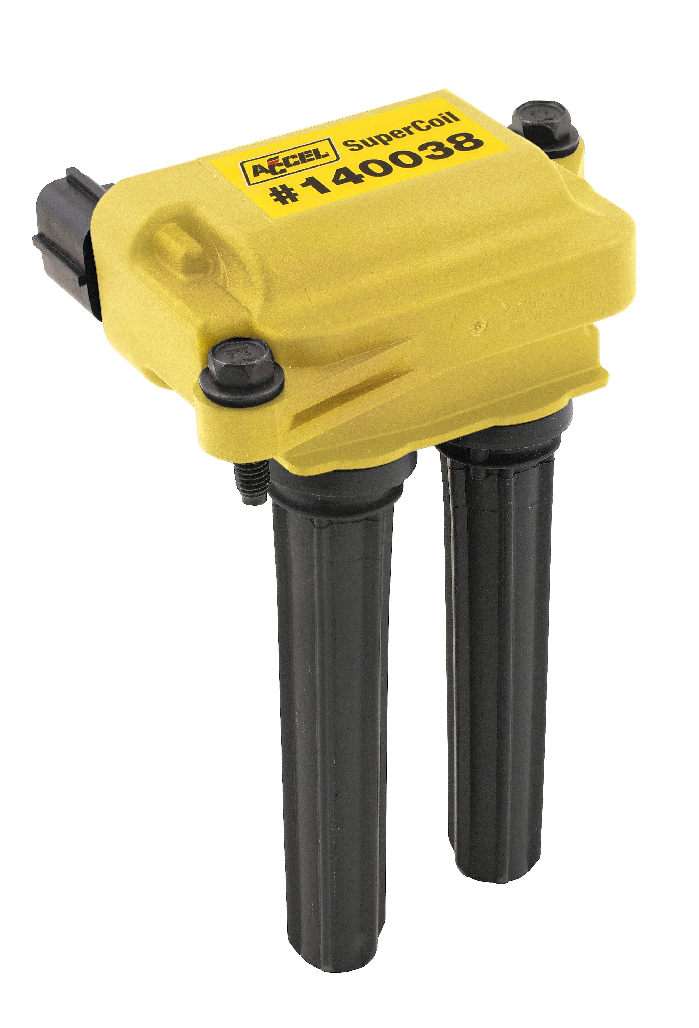 ACCEL 140038 ACCEL Ignition Coil Gen 3 Dodge Chrysler Hemi 5.7L/6.1L/6.2L/6.4L Dual Plug Yellow