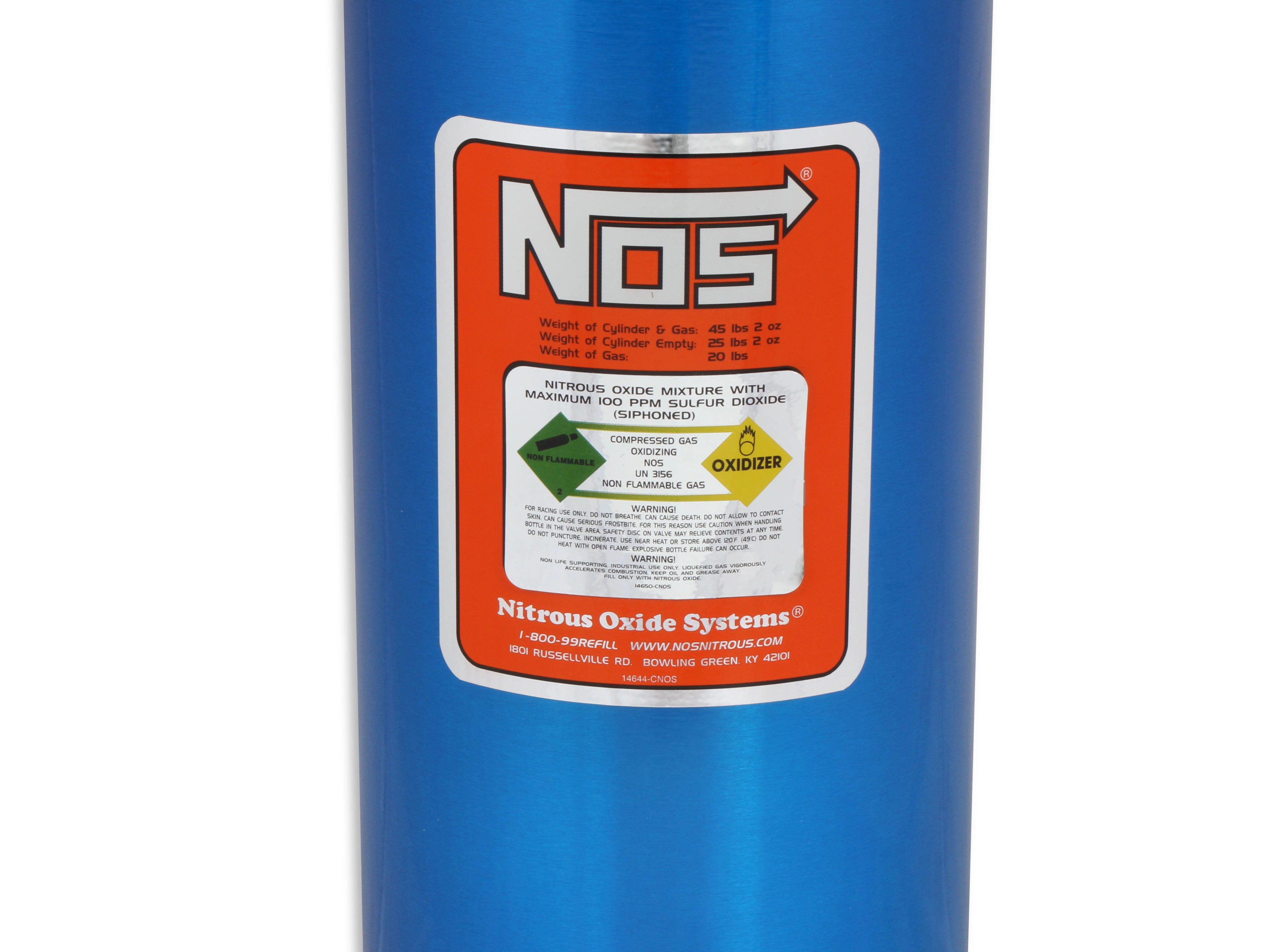 NOS 14760NOS NOS Nitrous Bottle