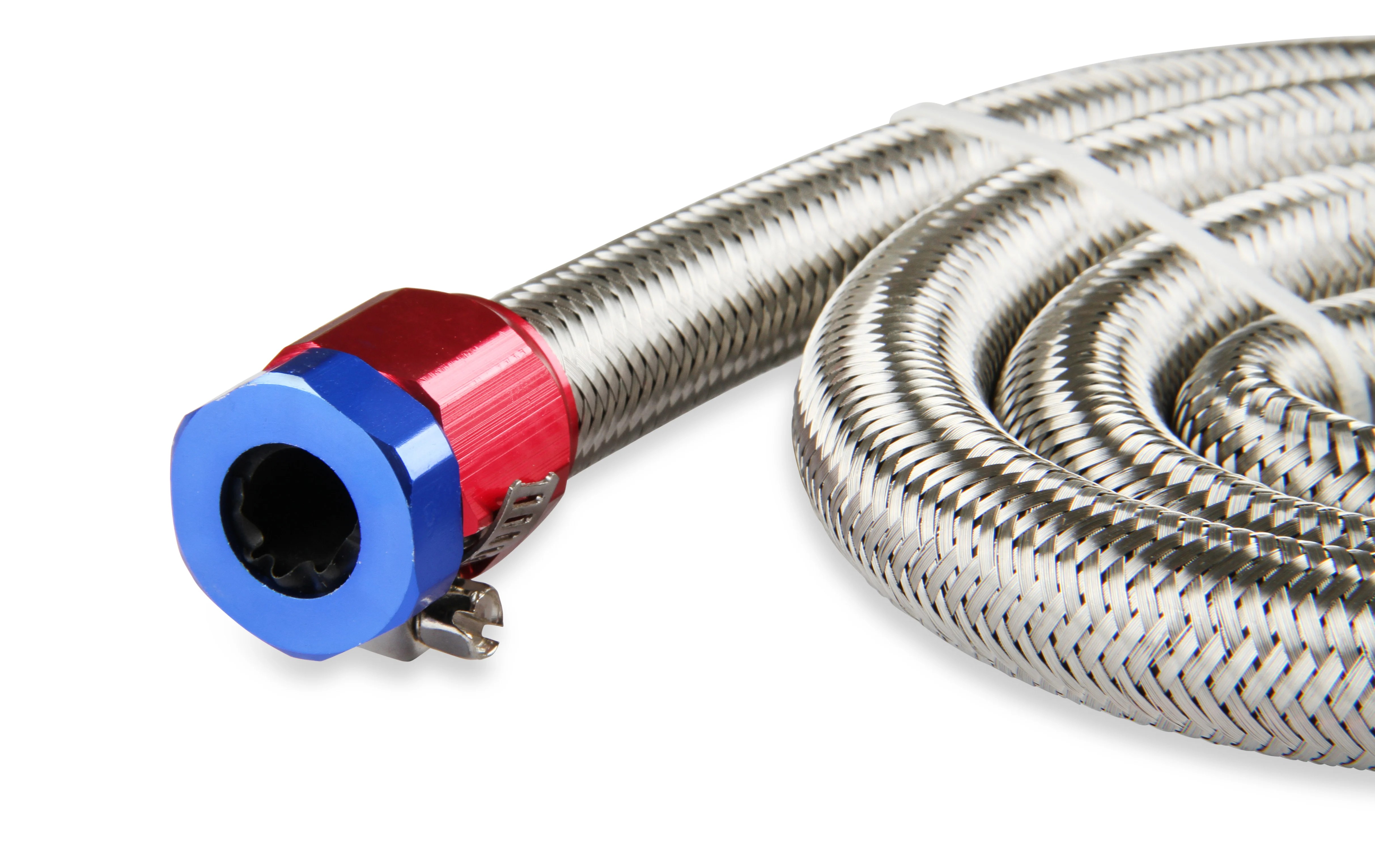 Mr. Gasket 1526 Mr. Gasket Braided Steel Fuel Line Kit 3/8 Inch x 3 Foot