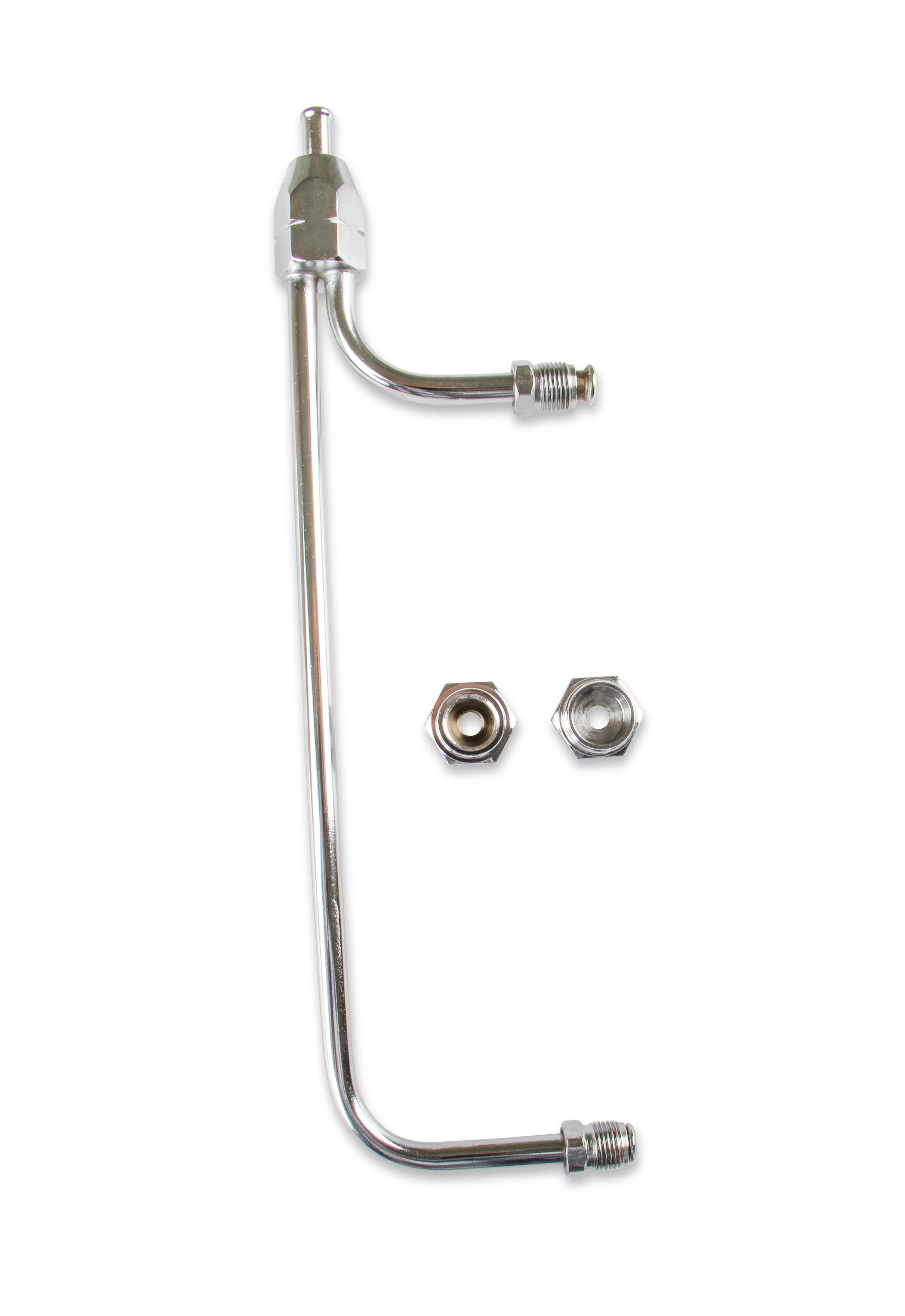 Mr. Gasket 1552 Mr. Gasket Fuel Line 3/8 Inch Dual Inlet Chrome