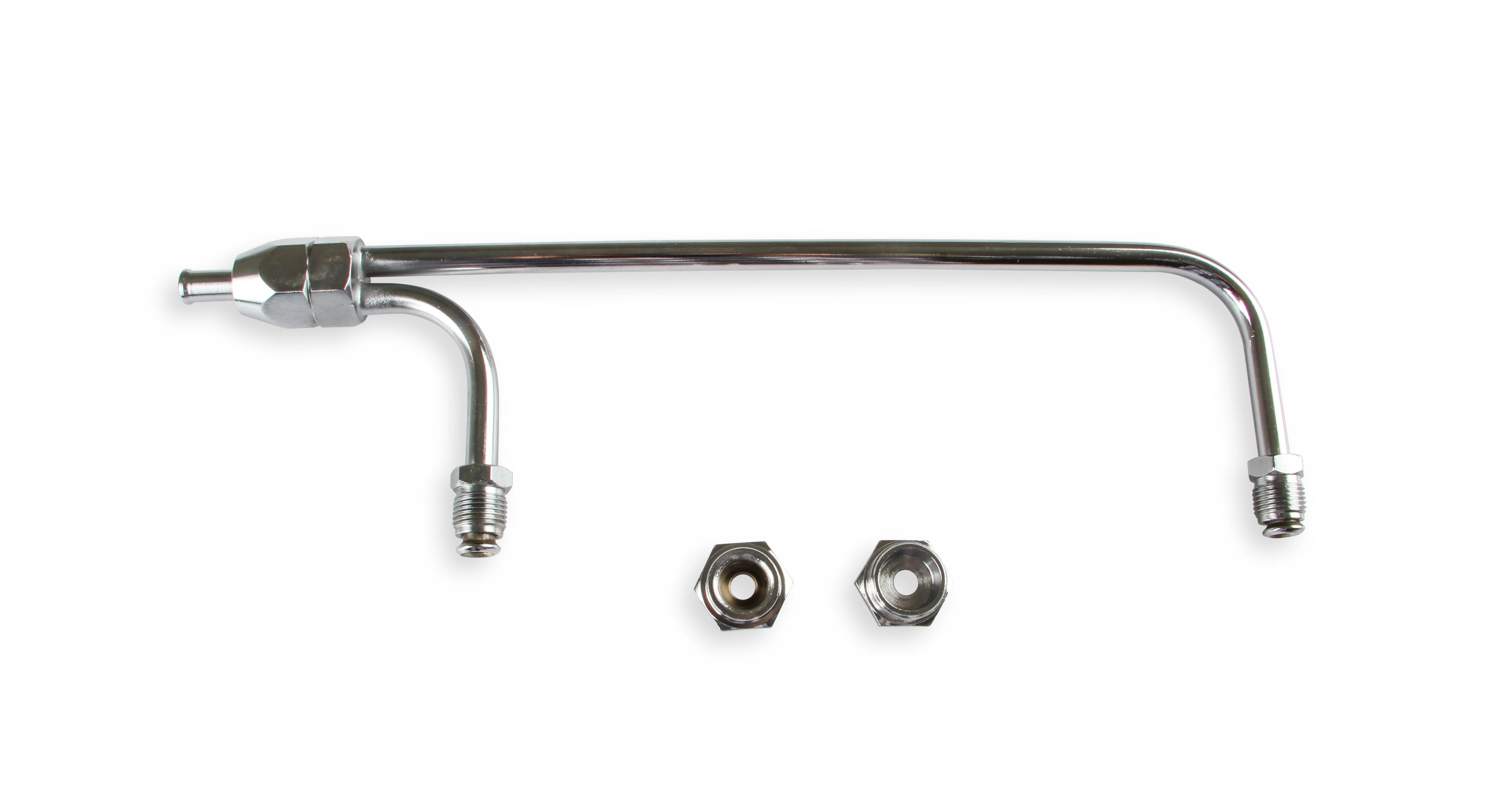 Mr. Gasket 1552 Mr. Gasket Fuel Line 3/8 Inch Dual Inlet Chrome