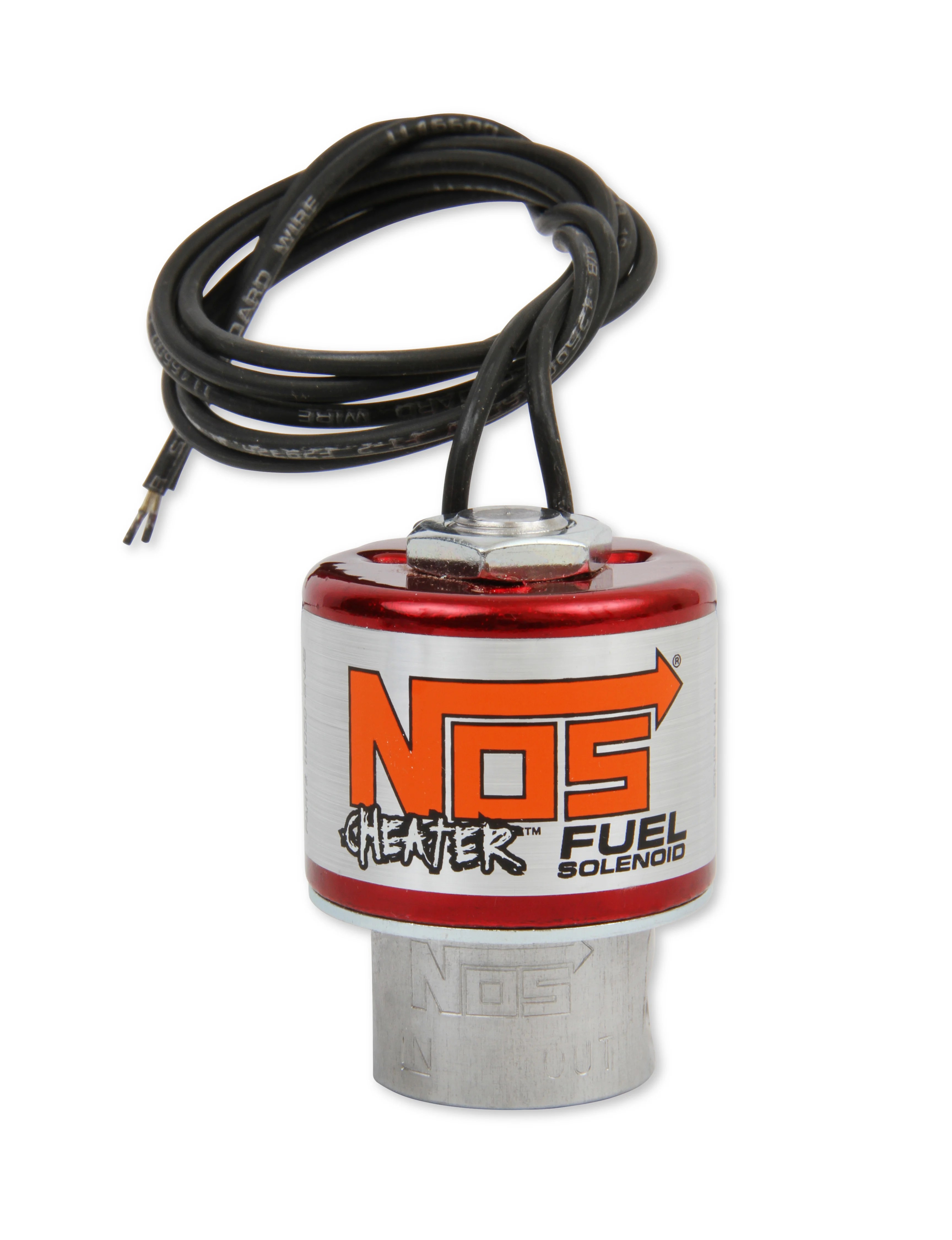NOS 18050NOS NOS Fuel Solenoid - Red