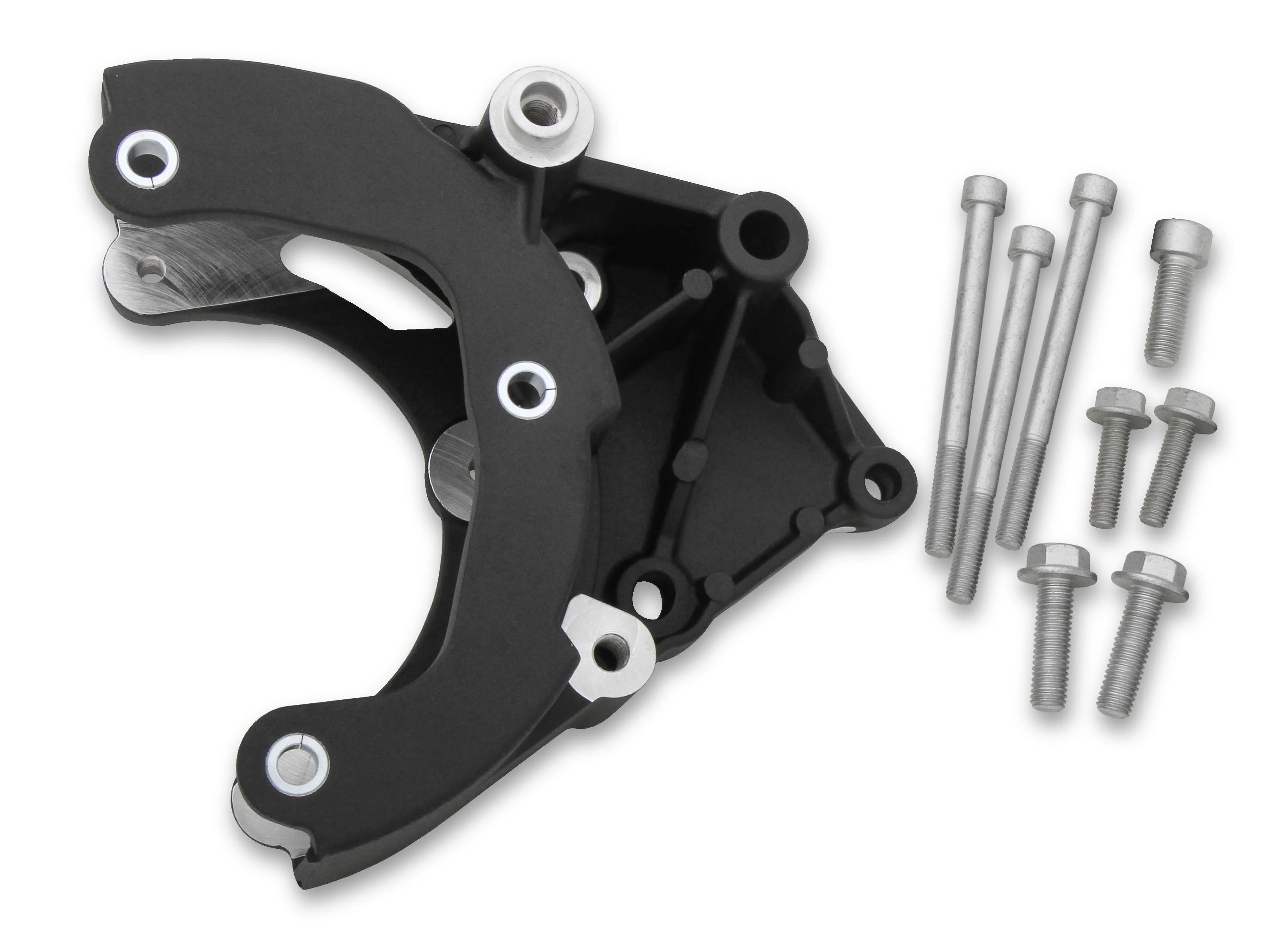 Holley 20133BK LS A/C Accessory Drive Bracket Passenger's Side A/C