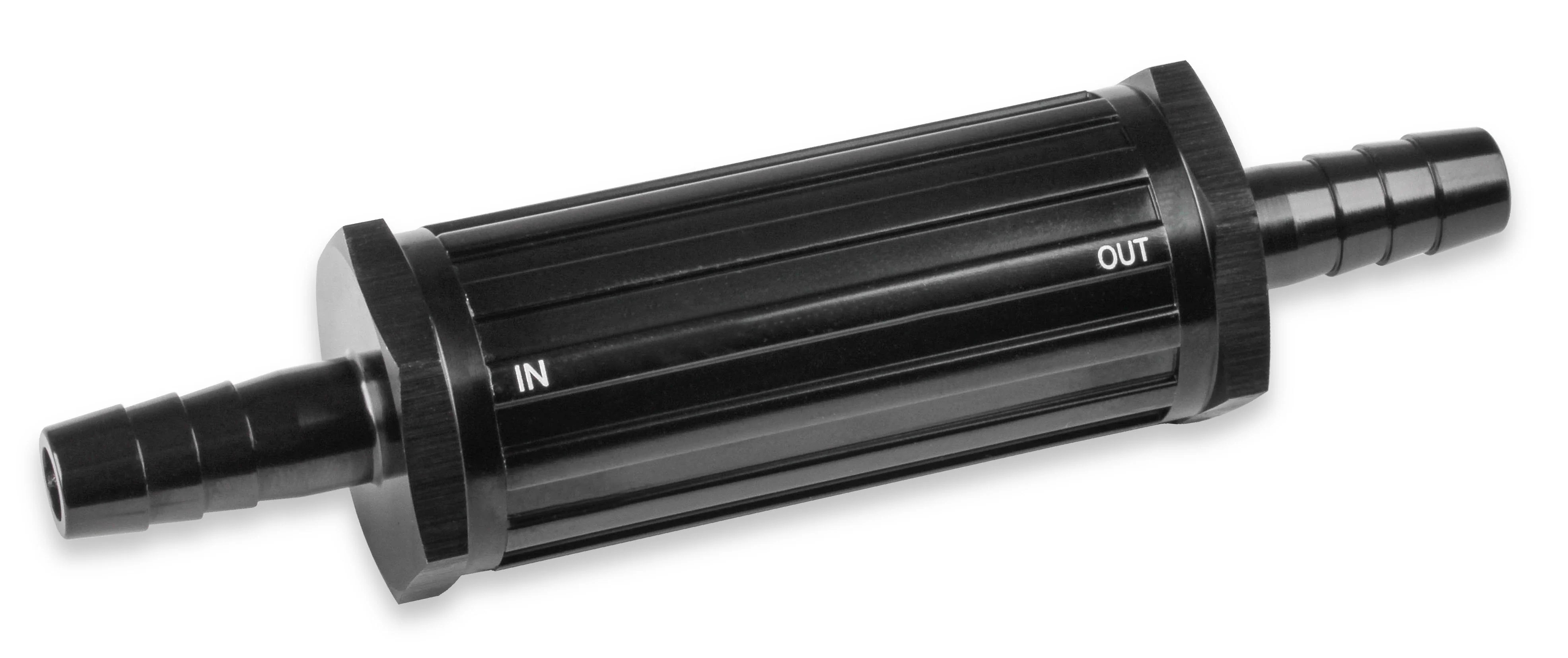 Mr. Gasket 2005BL Mr. Gasket 5/16 Inch Hose Barb Fuel Filter 30 Micron