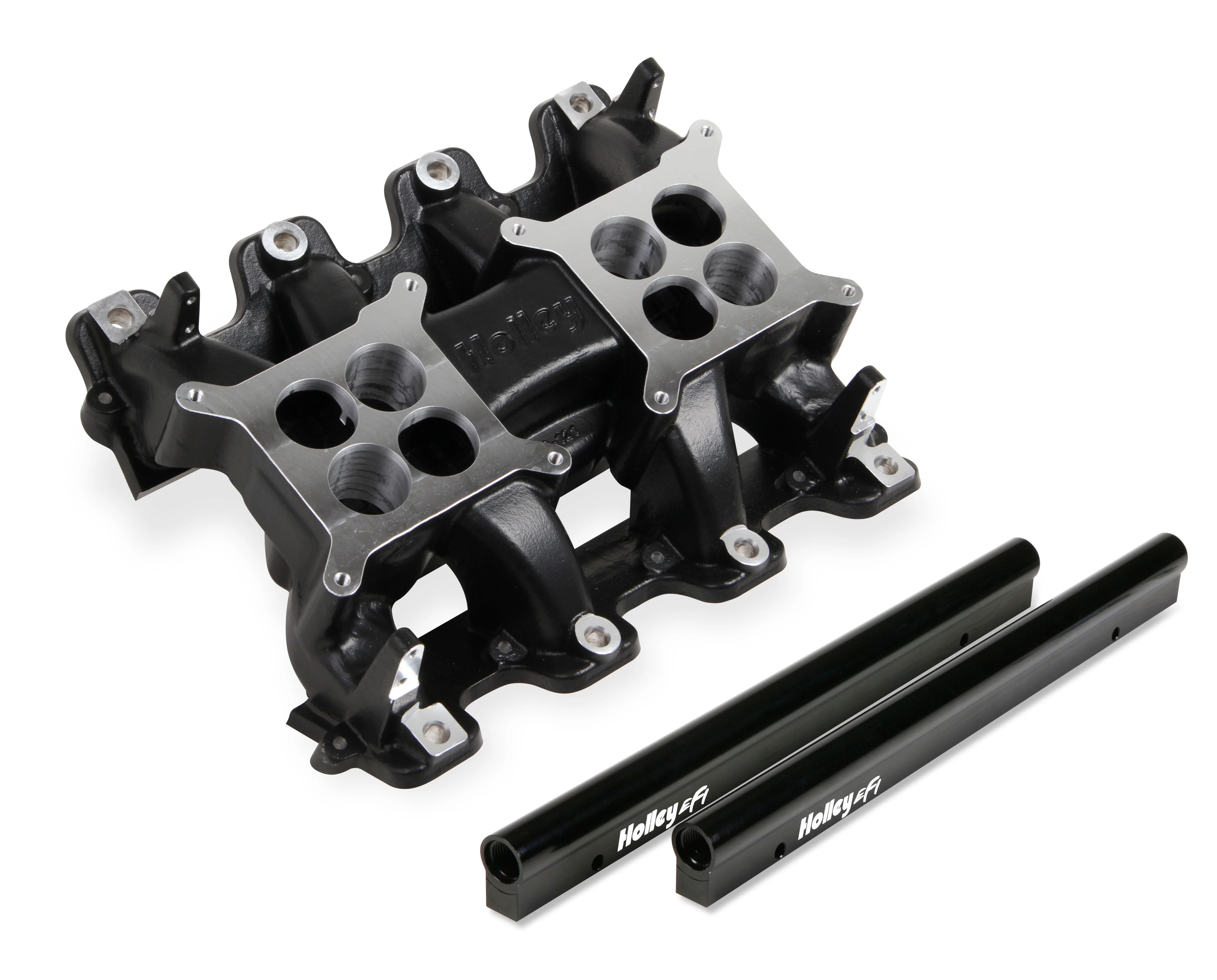 Holley EFI 300134BK Holley LS EFI Manifold 2x4 Dual Plane LS3/L92