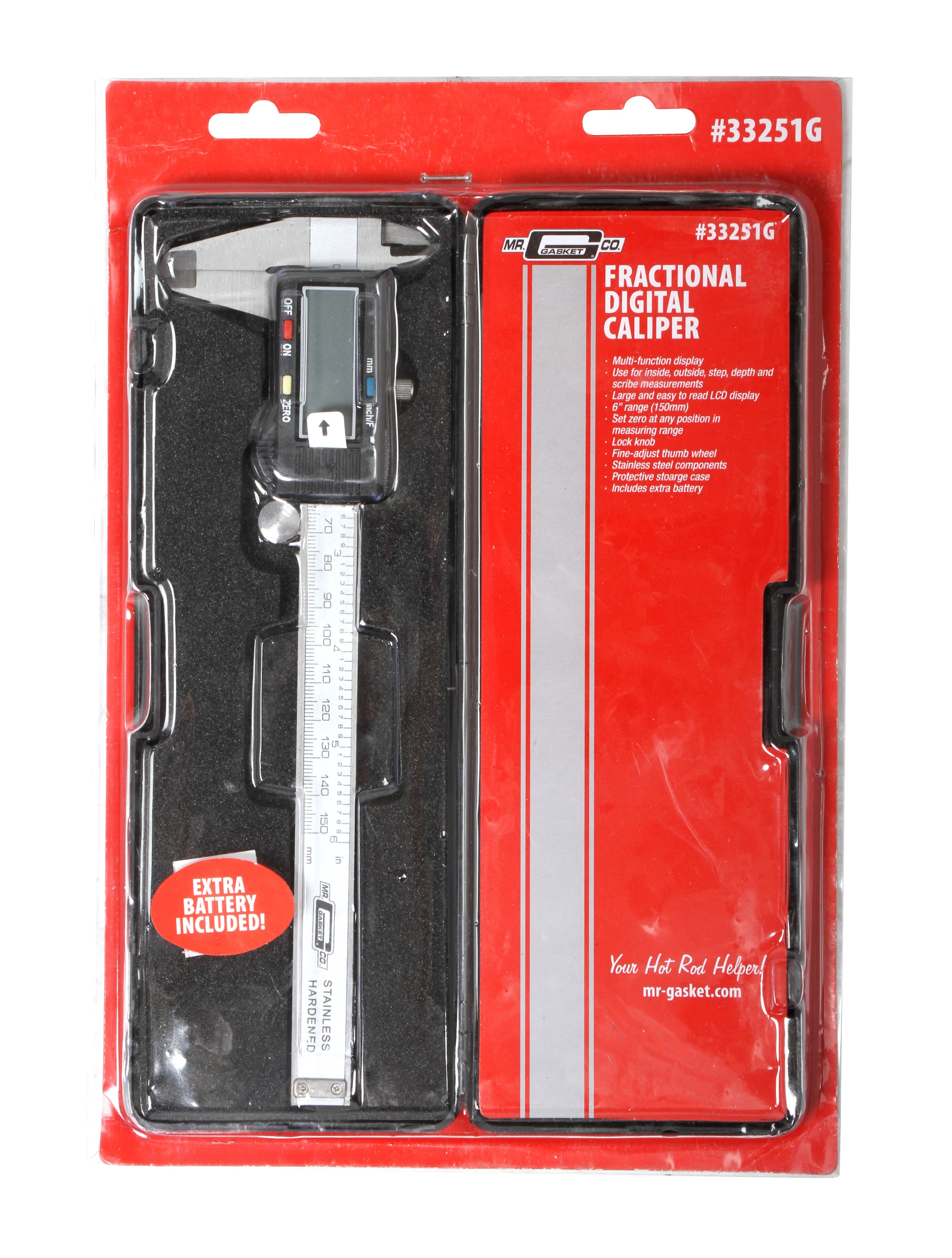 Mr. Gasket 33251G Mr. Gasket Digital Caliper