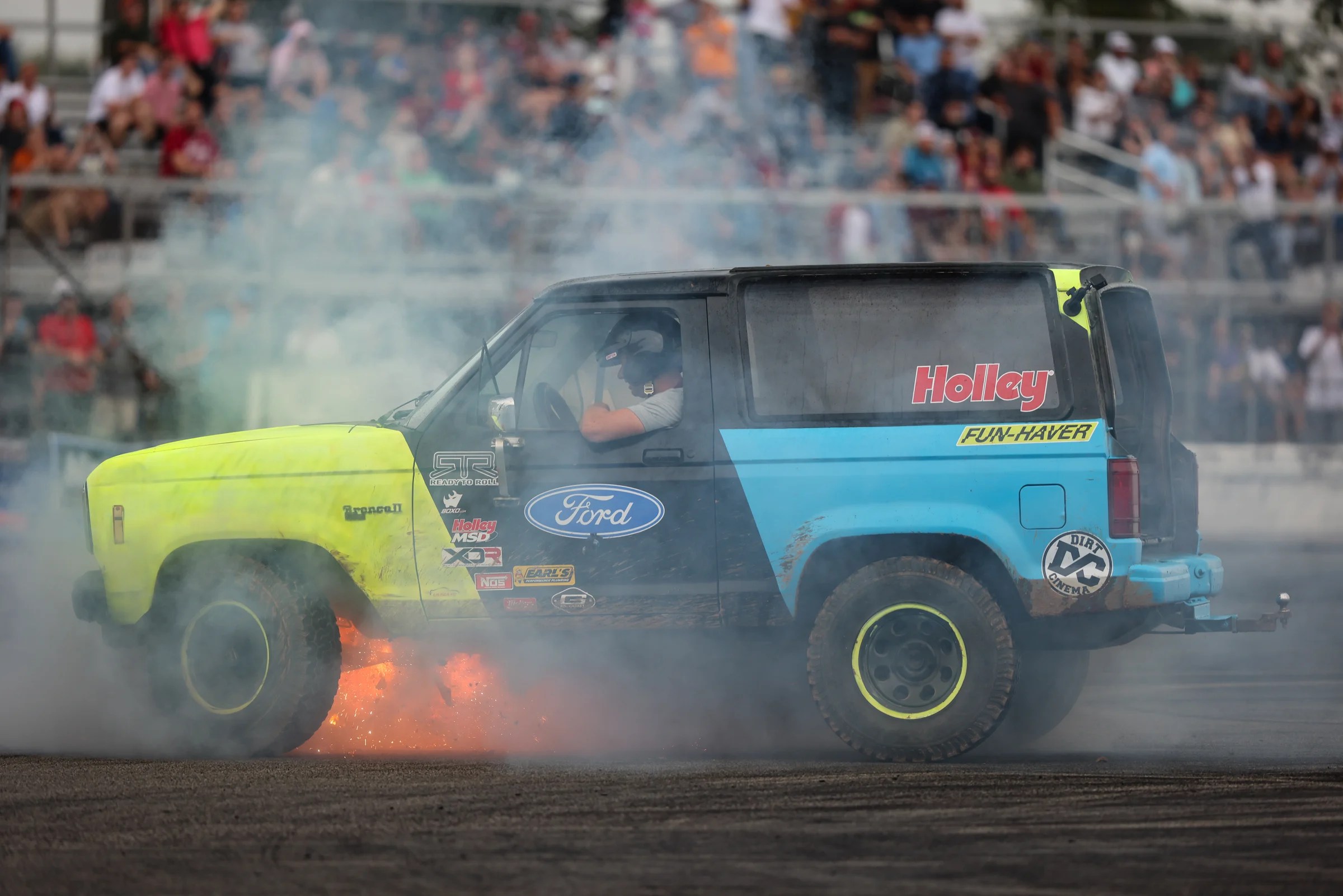 2021 Holley Ford Festival Burnout Contest Holley Motor Life