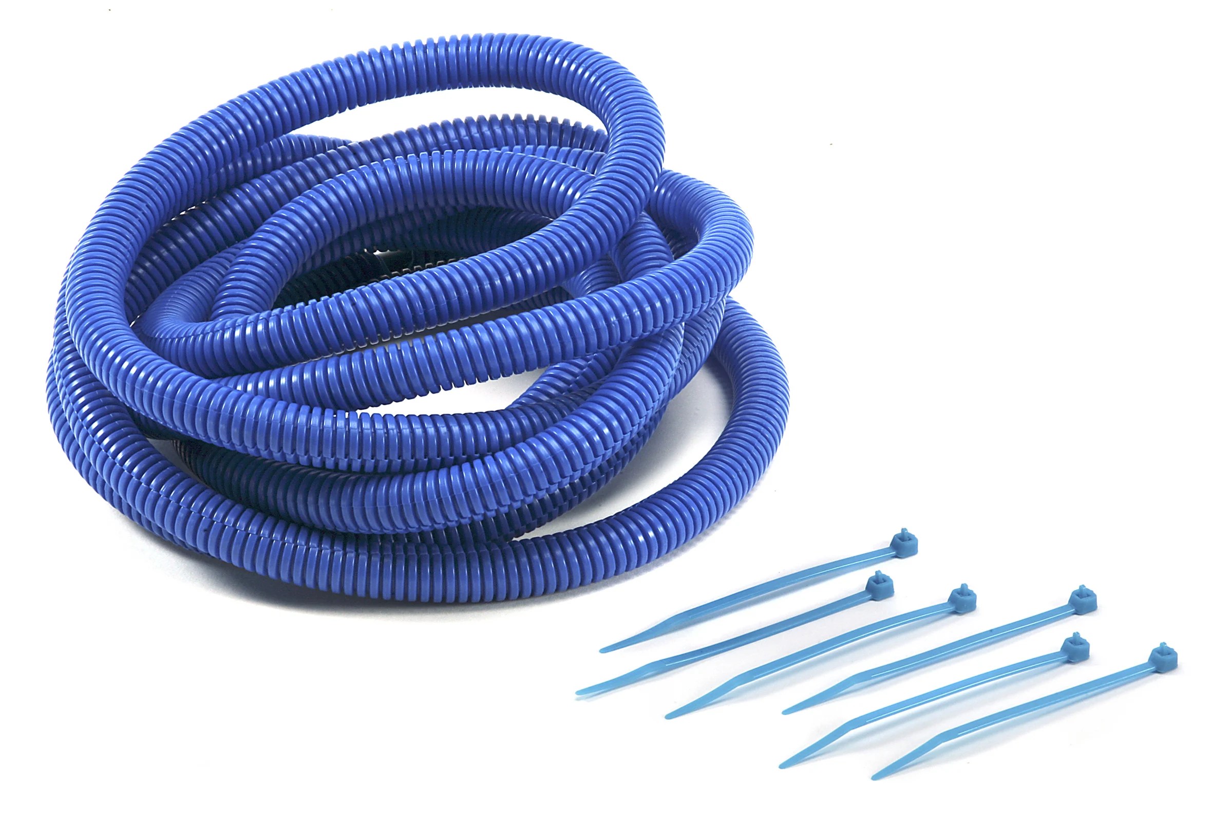 Mr. Gasket 4502 MR. GASKET WIRE LOOM CONVOLUTED TUBING BLUE