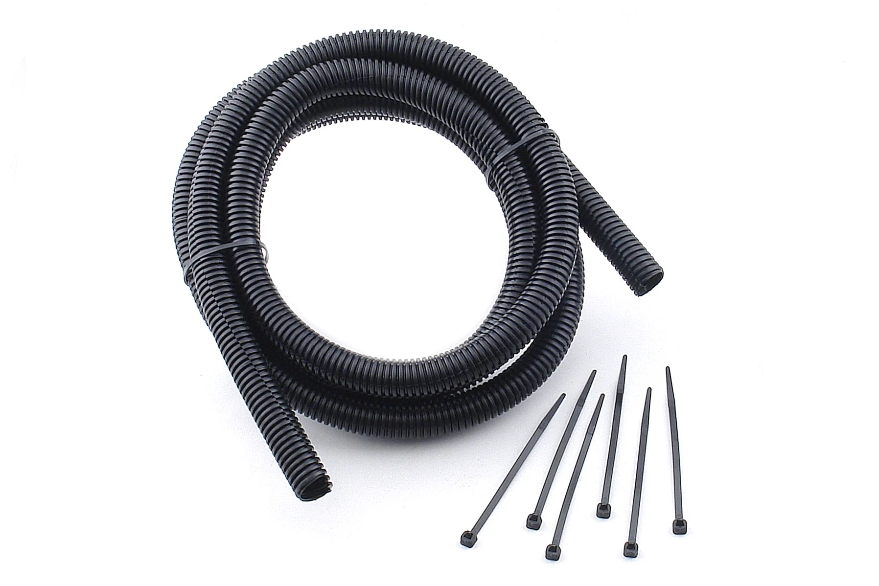 Mr. Gasket 4510 Wire Covering Kit Flexible Tubing Black 6 ft x 1/2 in