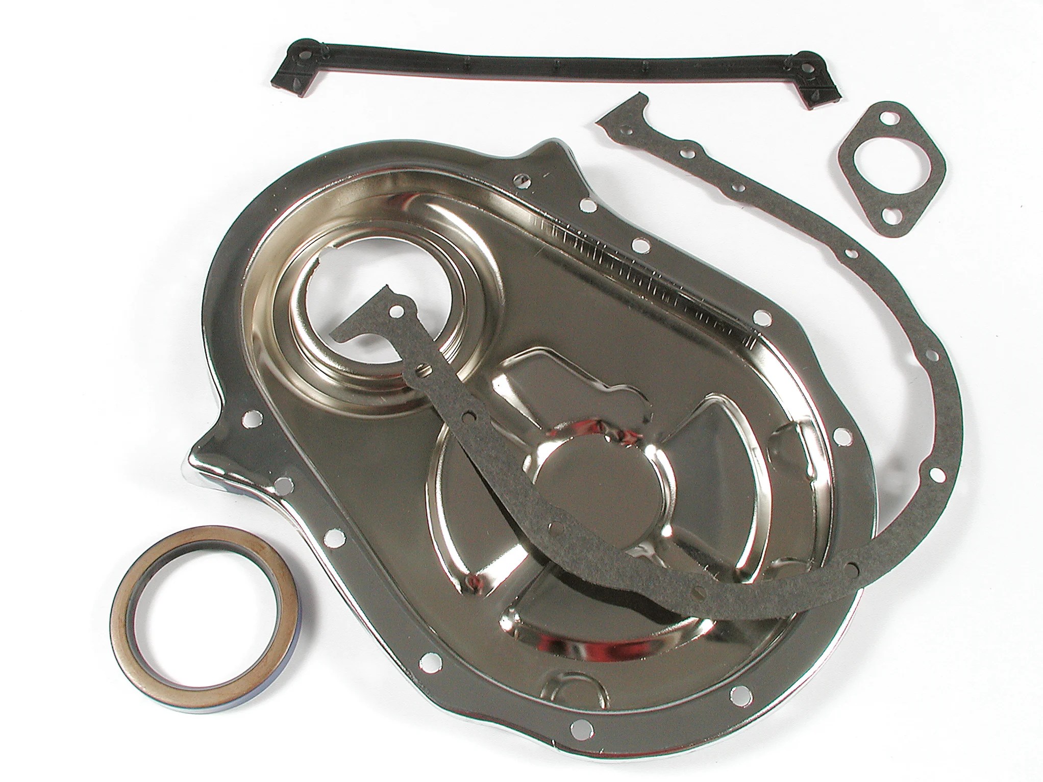 Mr. Gasket 4591 CHROME TIMING COVER KITBBC