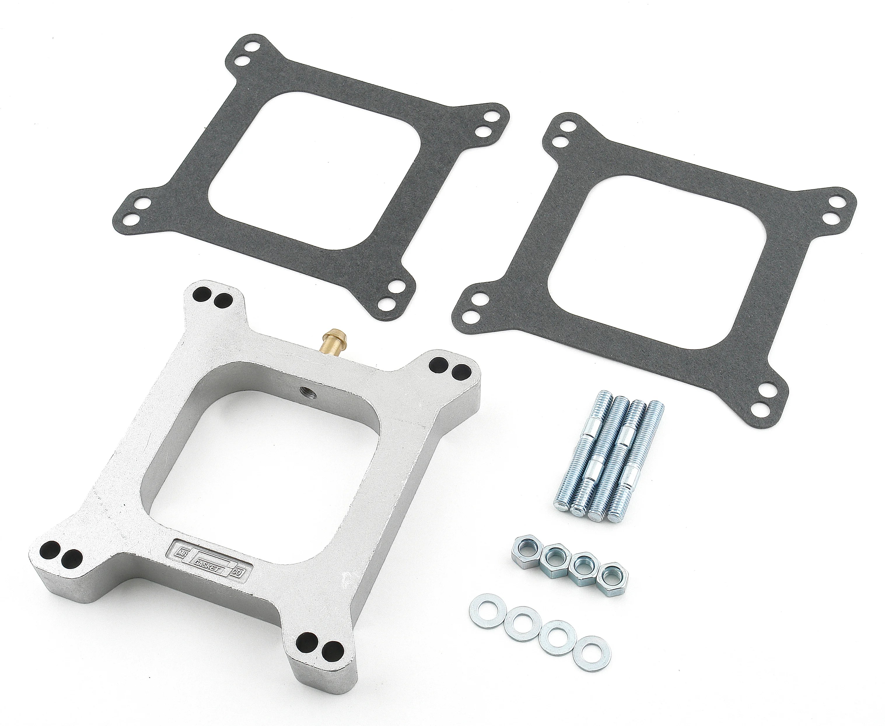 Mr. Gasket 4945 Mr. Gasket Carburetor Spacer Kit 1 Inch with 3/8 Inch