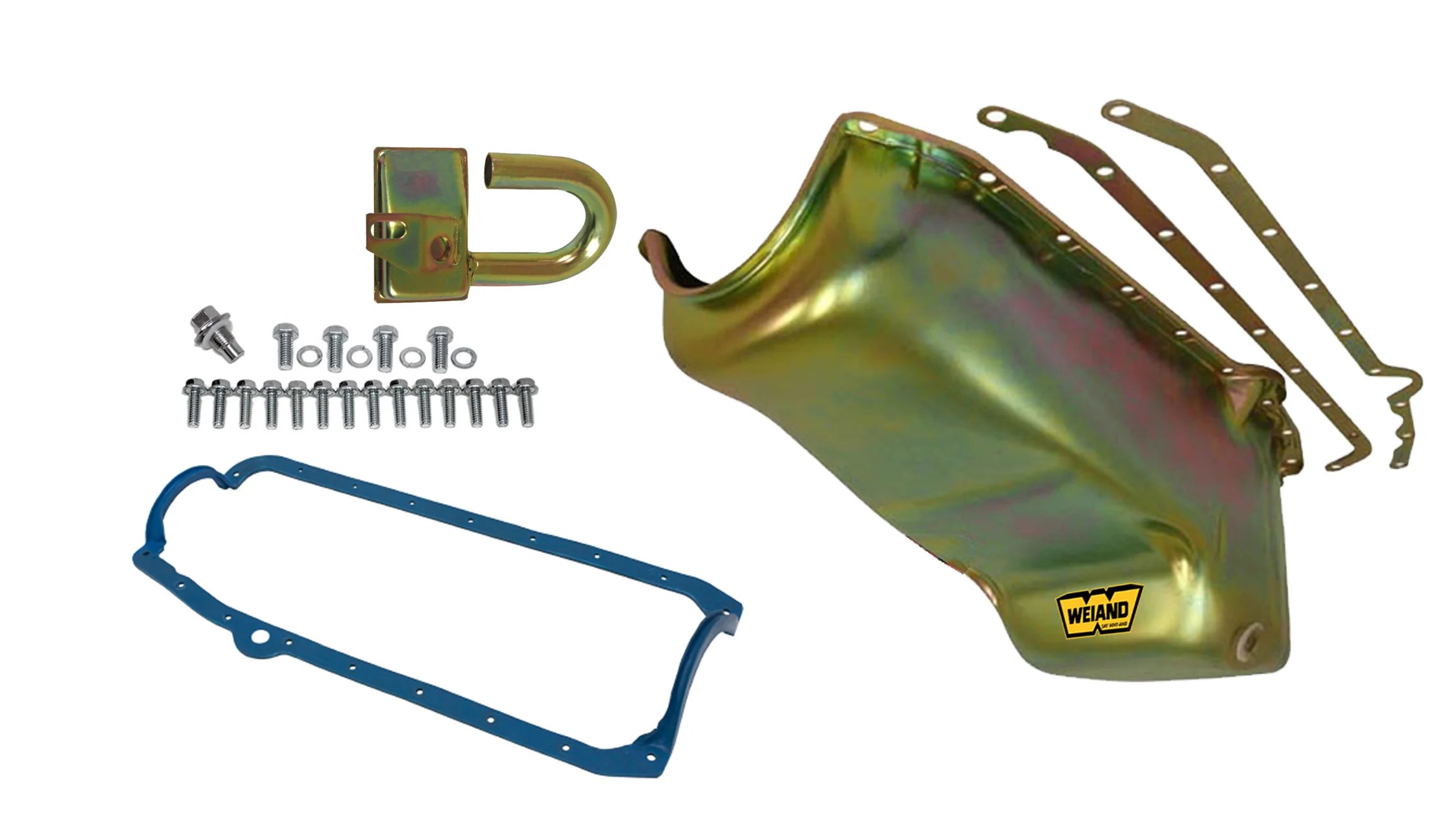 Weiand 5013WND Oil Pan Kit Fabricated