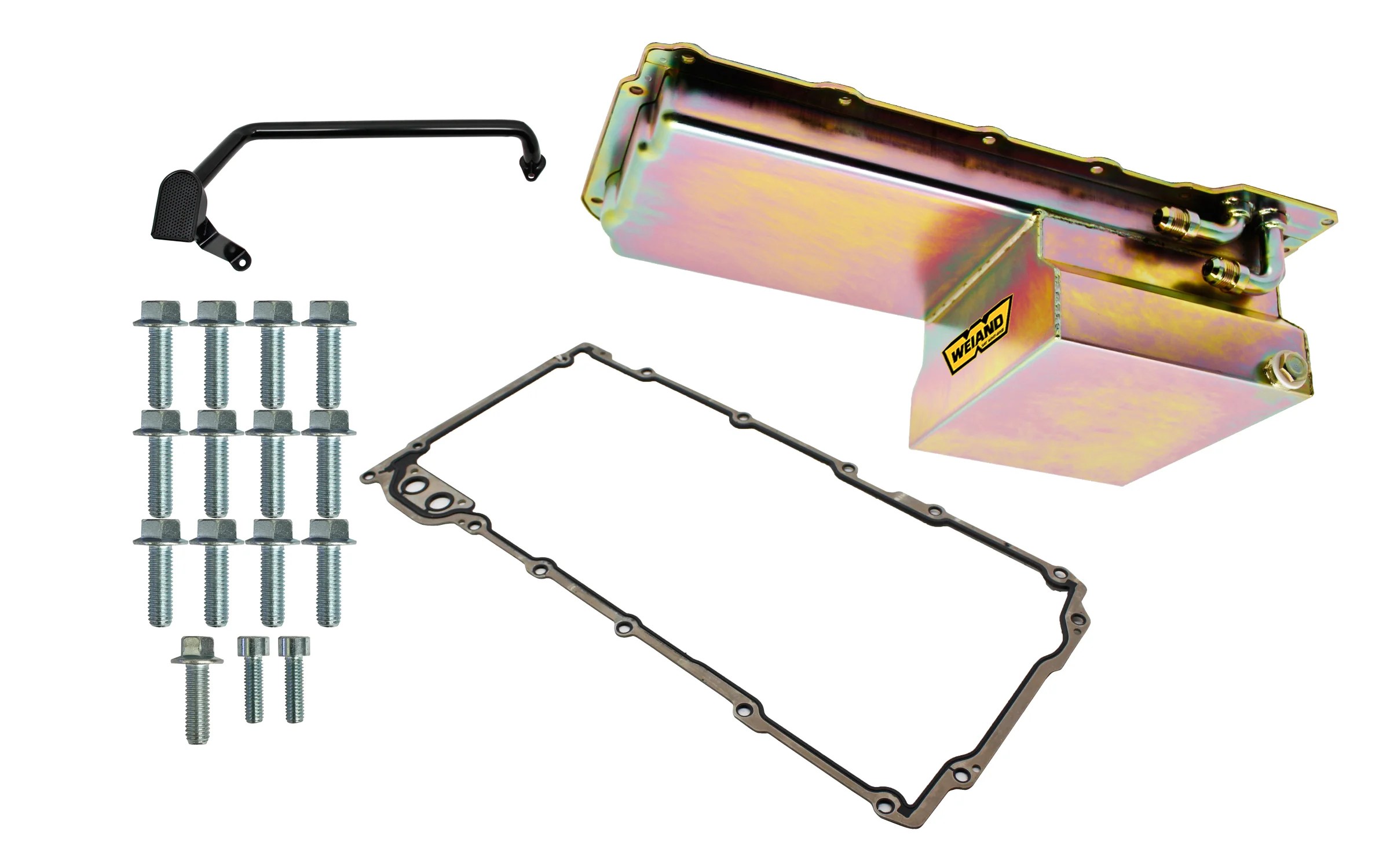 Weiand 5029WND Oil Pan Kit Fabricated