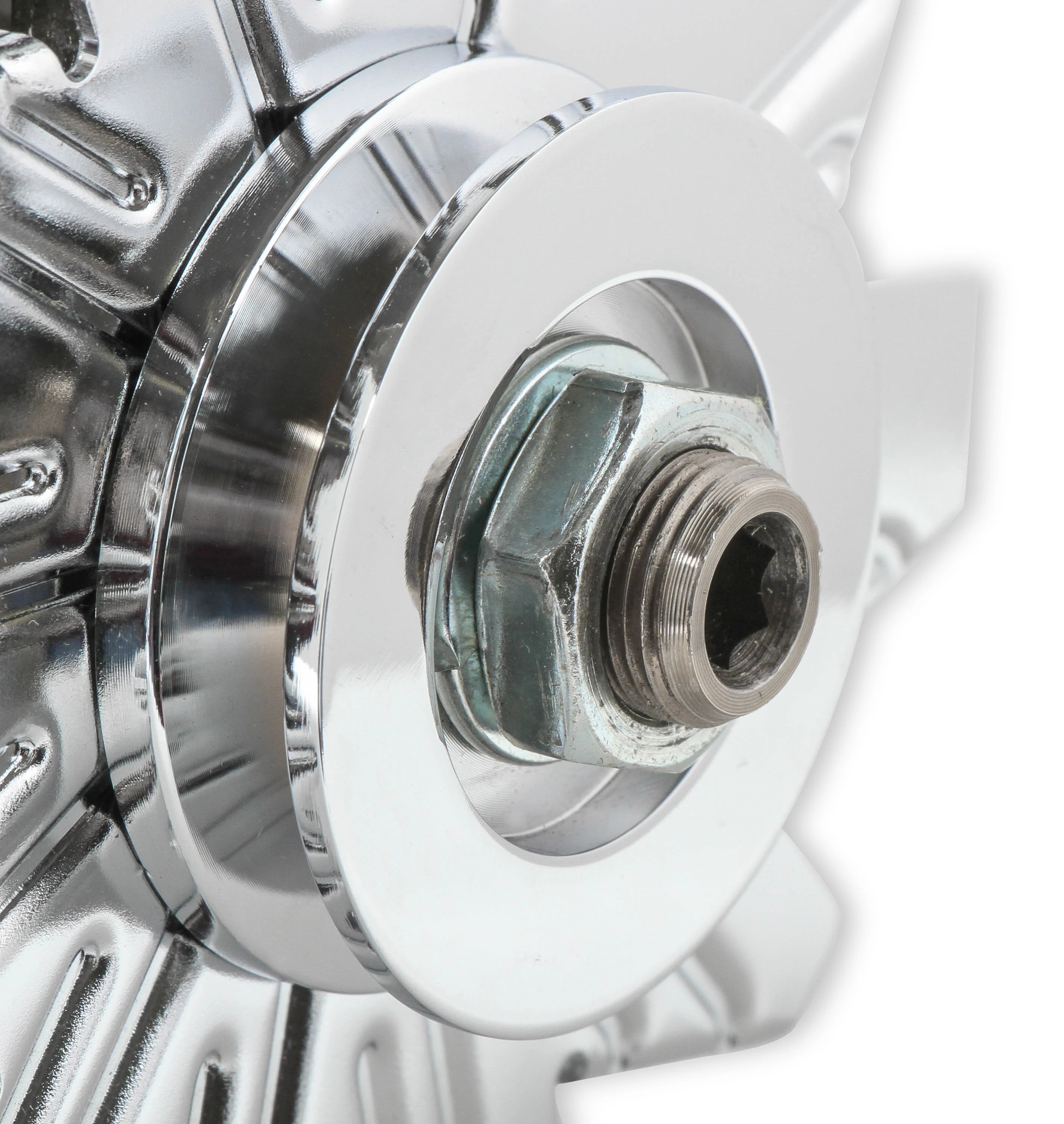 Mr. Gasket 5122 Mr. Gasket Chrome Alternator Late GMDelco 80 Amp