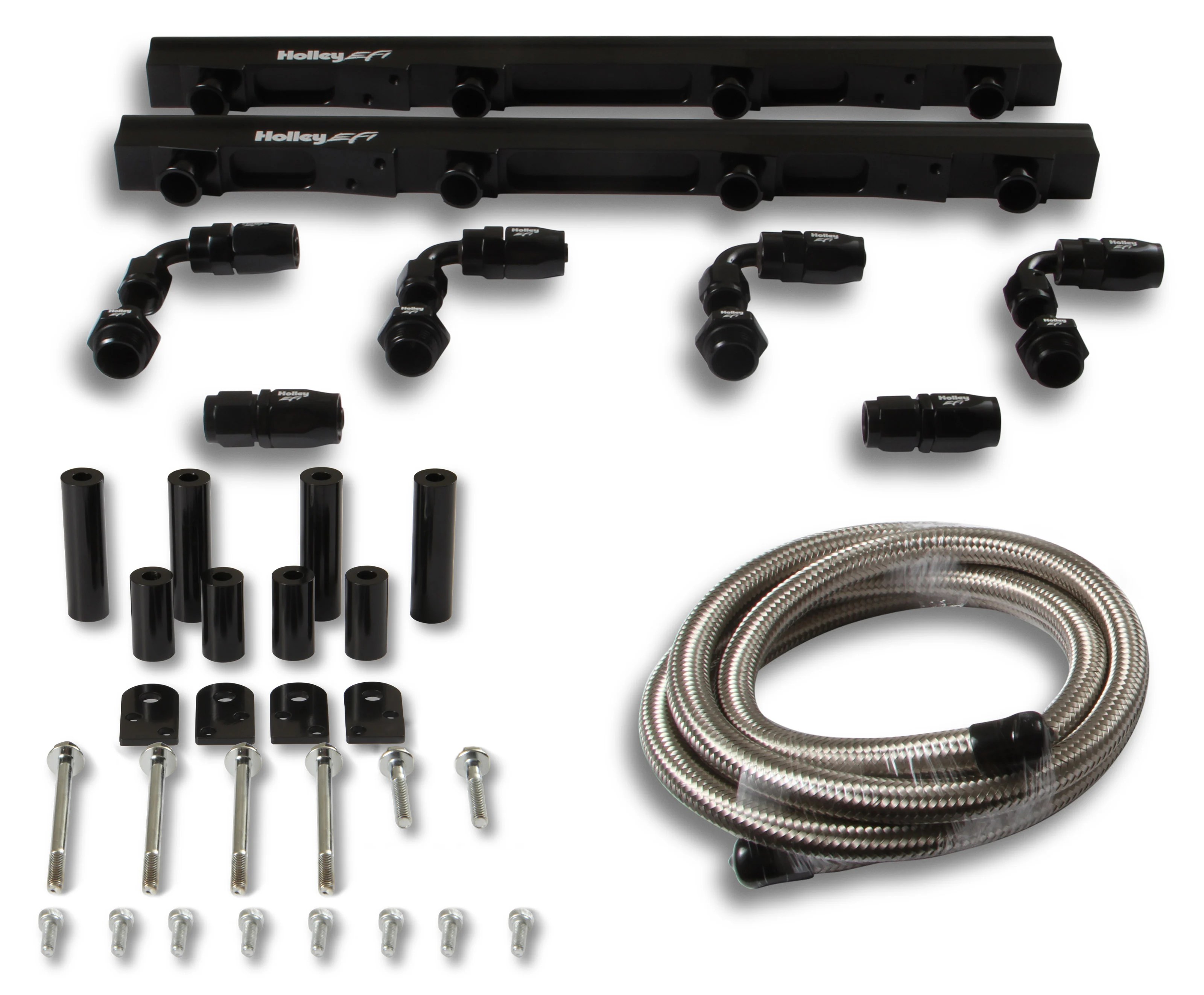 Holley EFI 534266 BILLET FUEL RAIL KIT FORD 7.3L GODZILLA