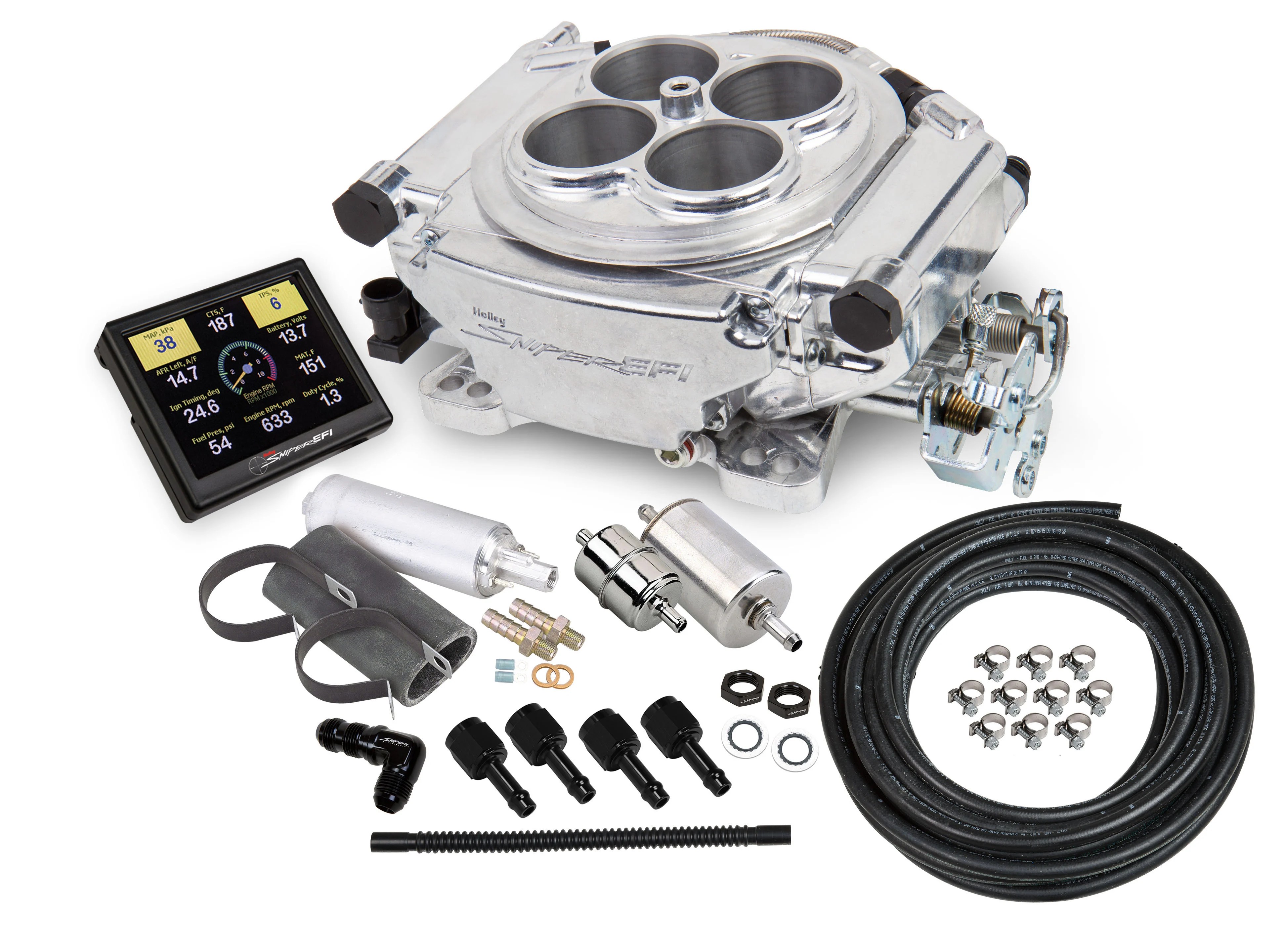 Holley Sniper EFI 550510K Holley Sniper EFI SelfTuning Master Kit