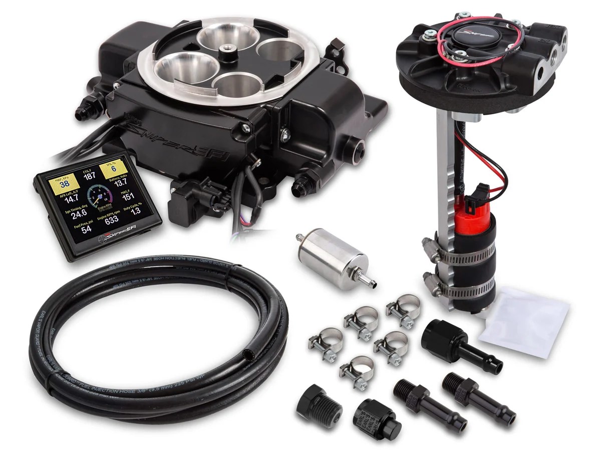Holley Sniper EFI 550868D Holley Sniper EFI Quadrajet™ Master Kit