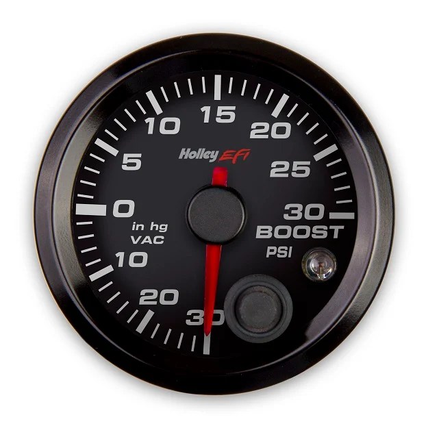 Holley EFI 553130 Holley EFI Vacuum/Boost Gauge