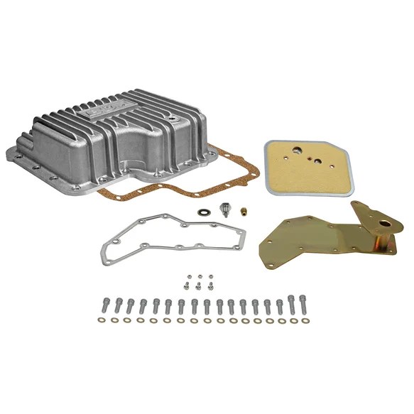 B&M 40281 B&M HiTek Deep Trans Pan for Ford C6 Transmission