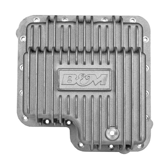 B&M 40281 B&M HiTek Deep Transmission Pan Ford C6 Aluminum