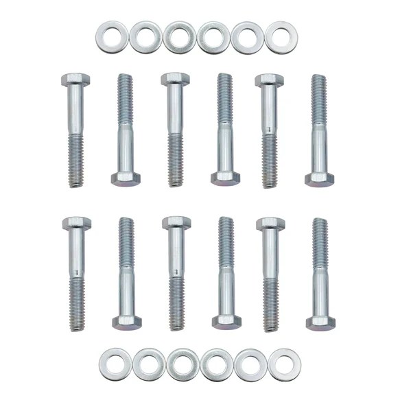 MOTORS MR Hex Head Bolts SBC SBM BBM Mopar AMC NEW GASKET Intake