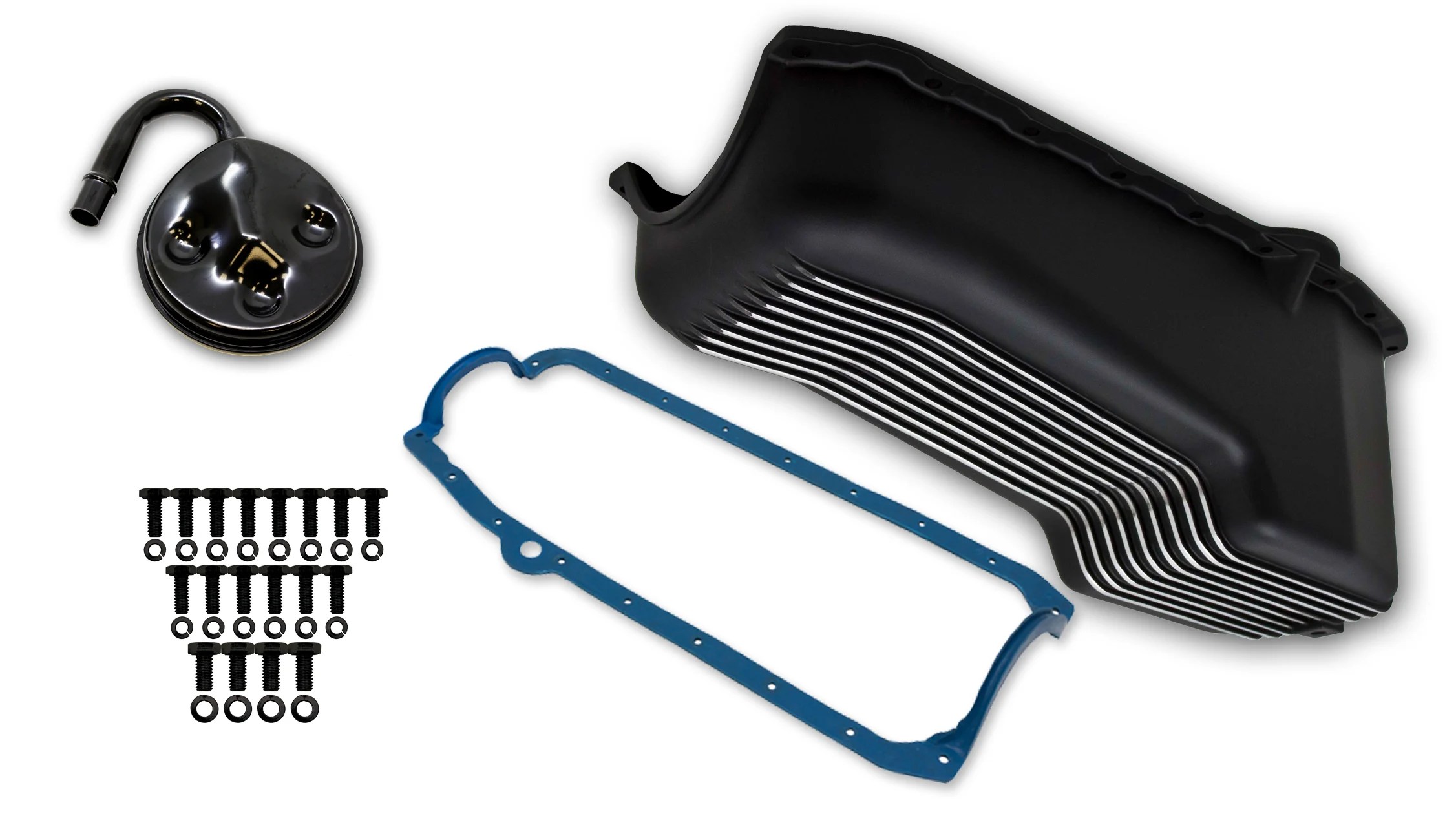 Weiand 6000FWND Weiand Aluminum Oil Pan Kit